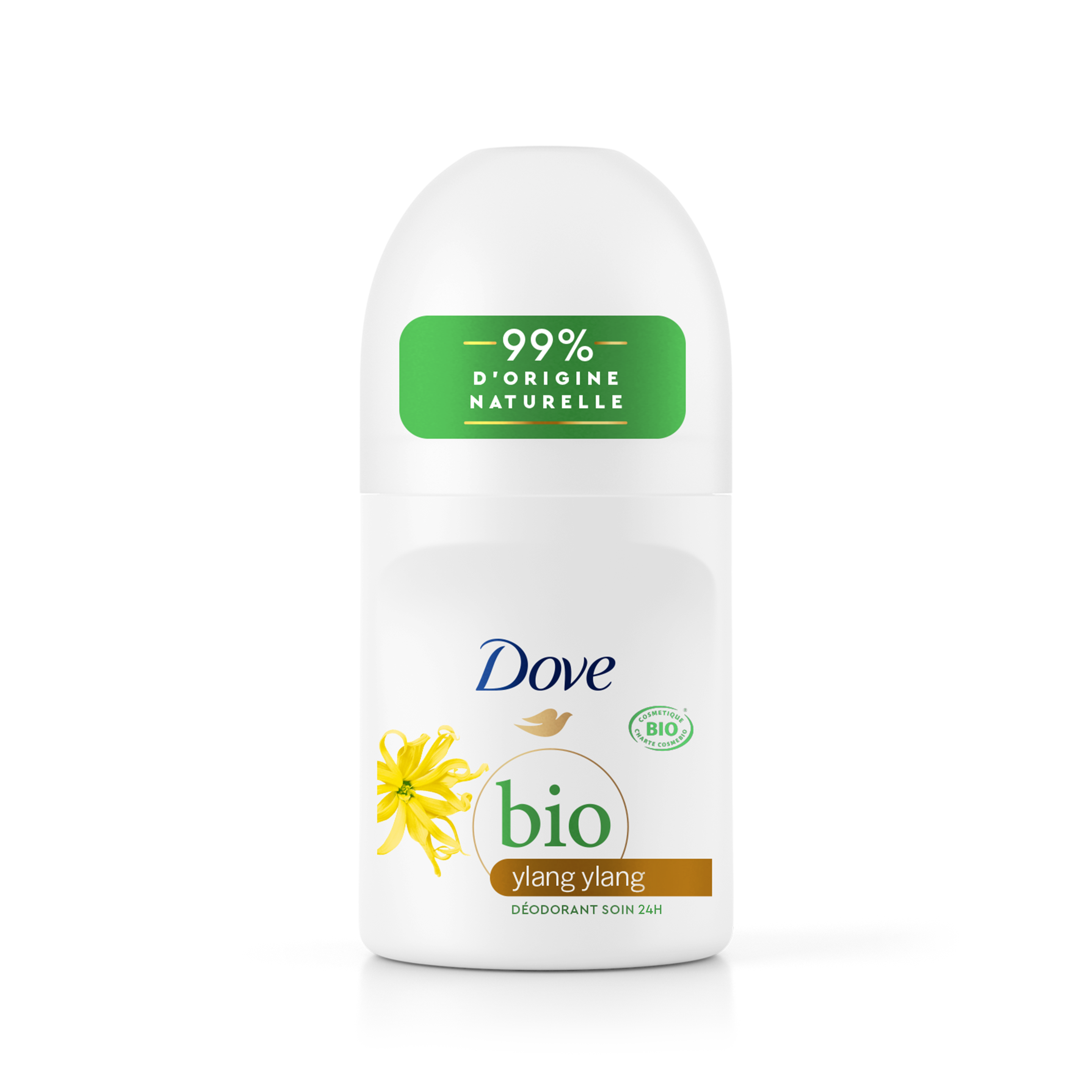 Dove Bio - Déodorant bille Ylang-Ylang