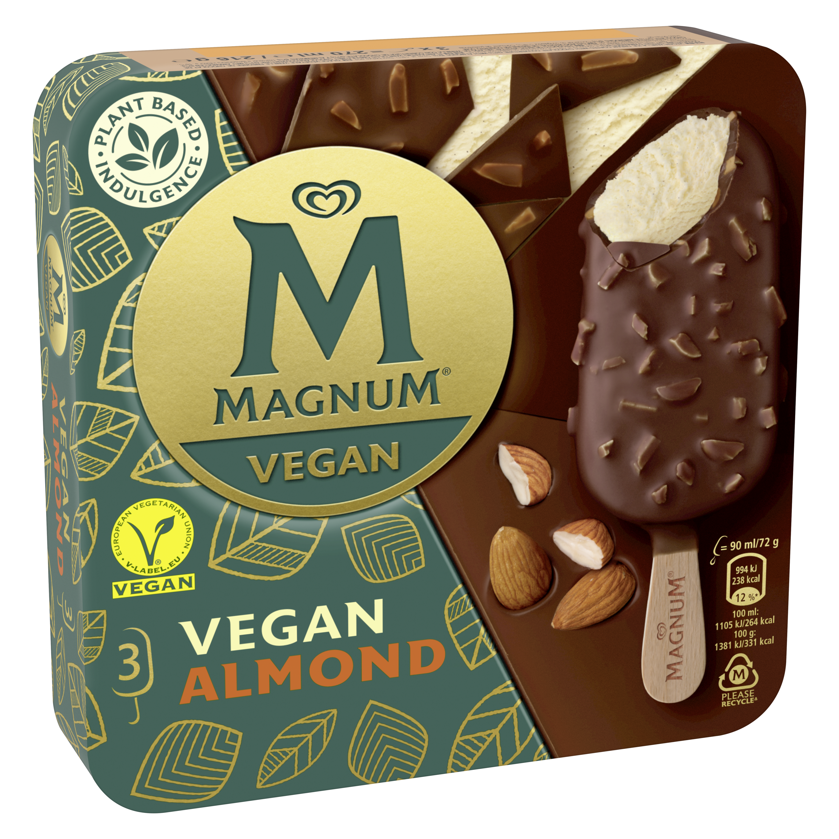 Multipack Magnum Vegan Amêndoas