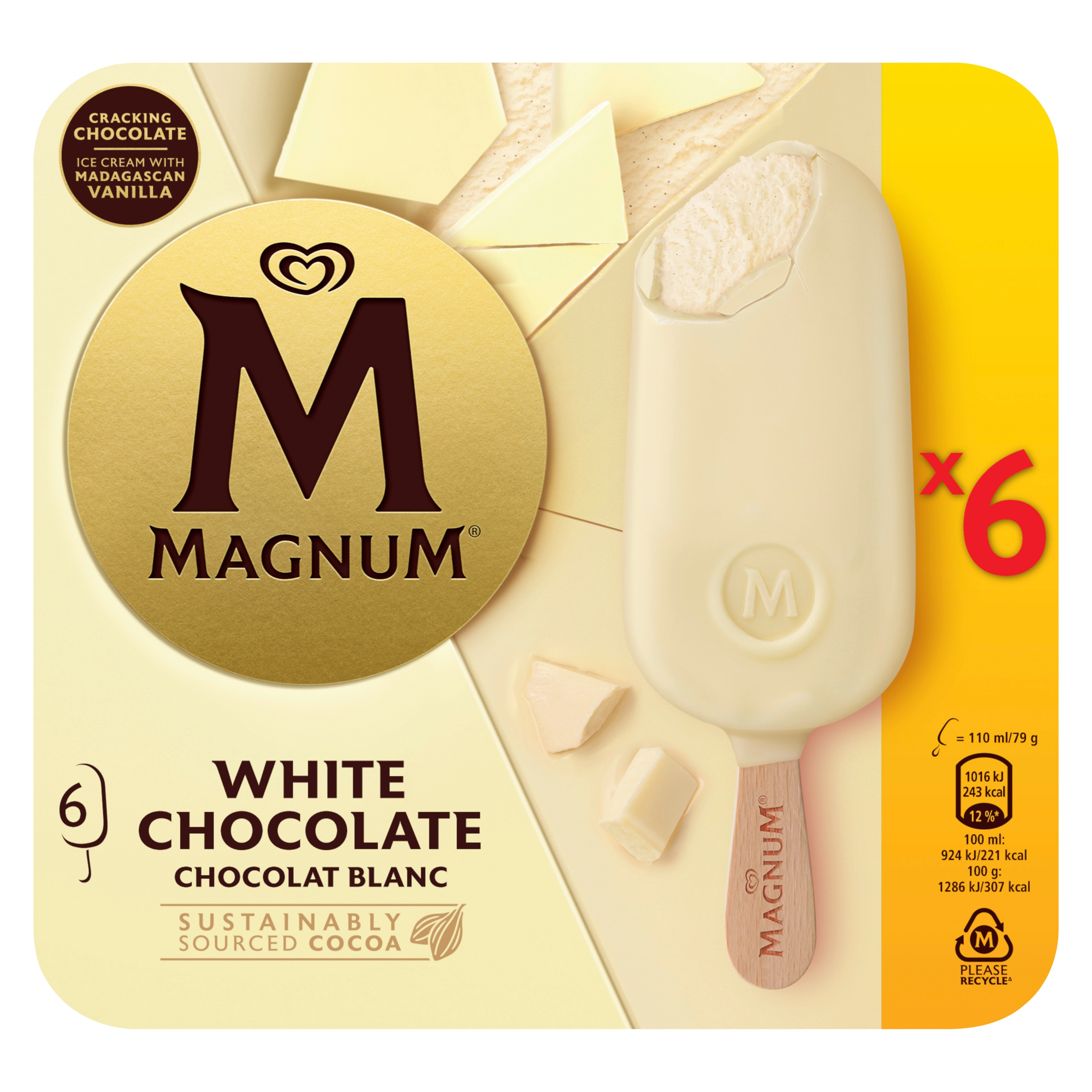 Magnum White 110ml 6MP