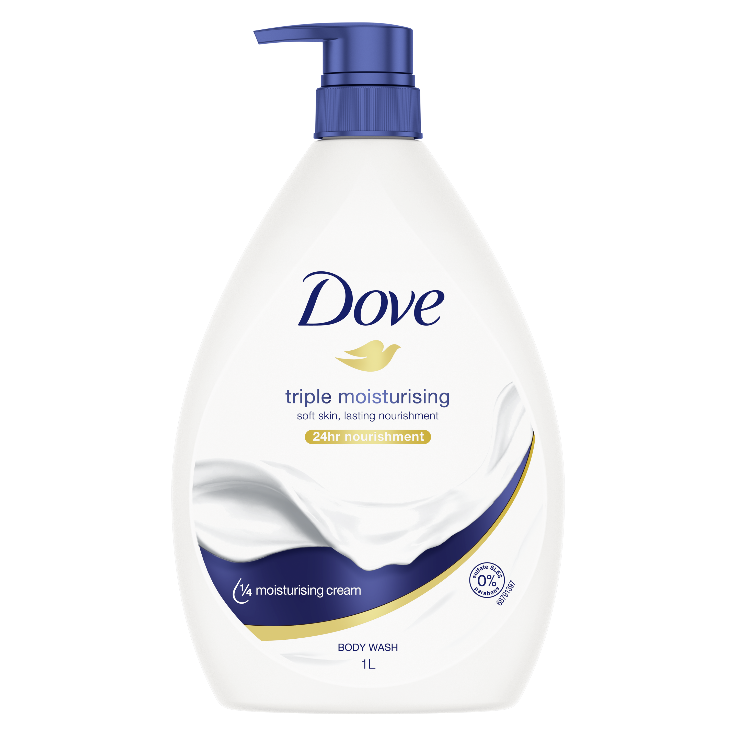 Dove Shower Gel Beauty Nourishing 1L