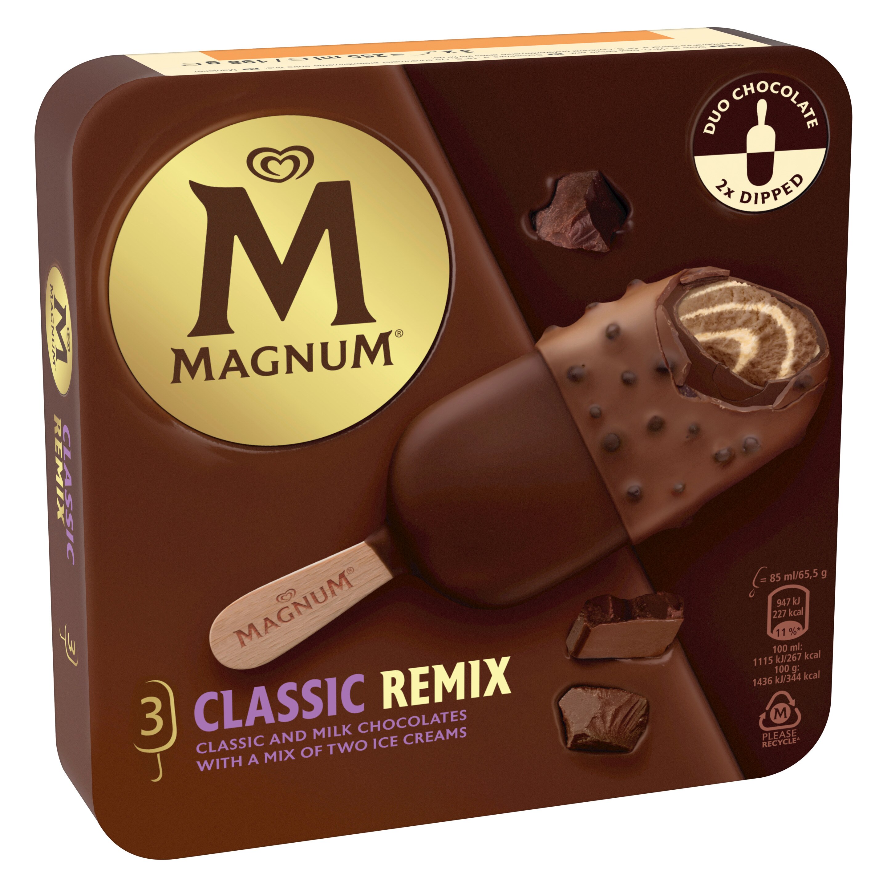 Magnum Classic Remix 3x85ml Left
