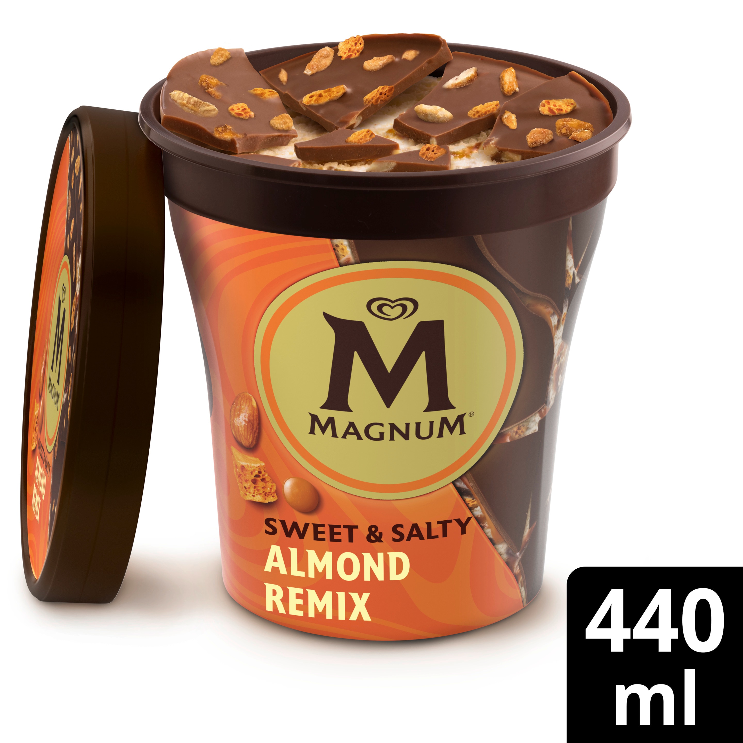 Magnum Sweet & Salty Almond Remix Tub 440ml
