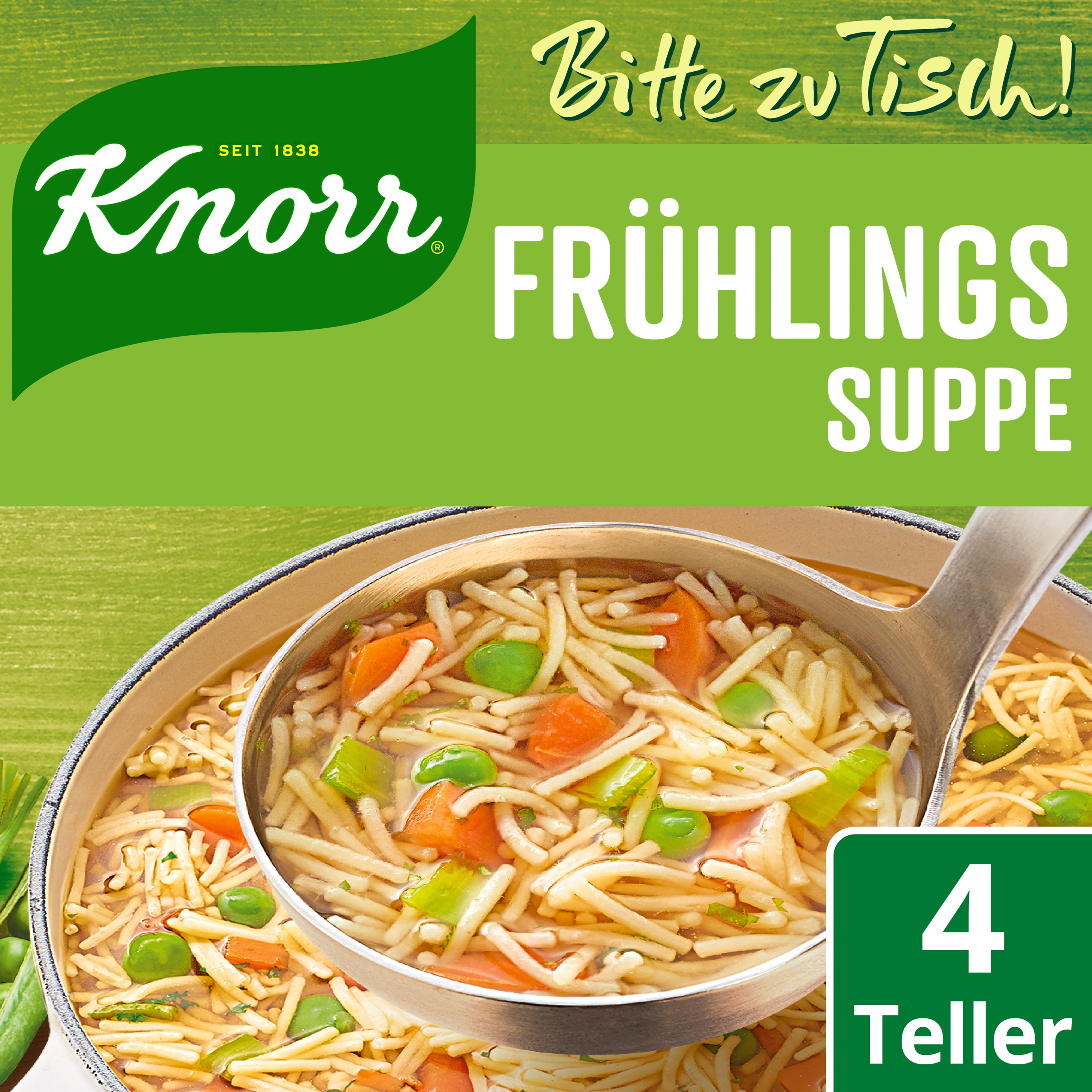 Knorr Bitte zu Tisch! Frühlings Suppe 4 Teller
