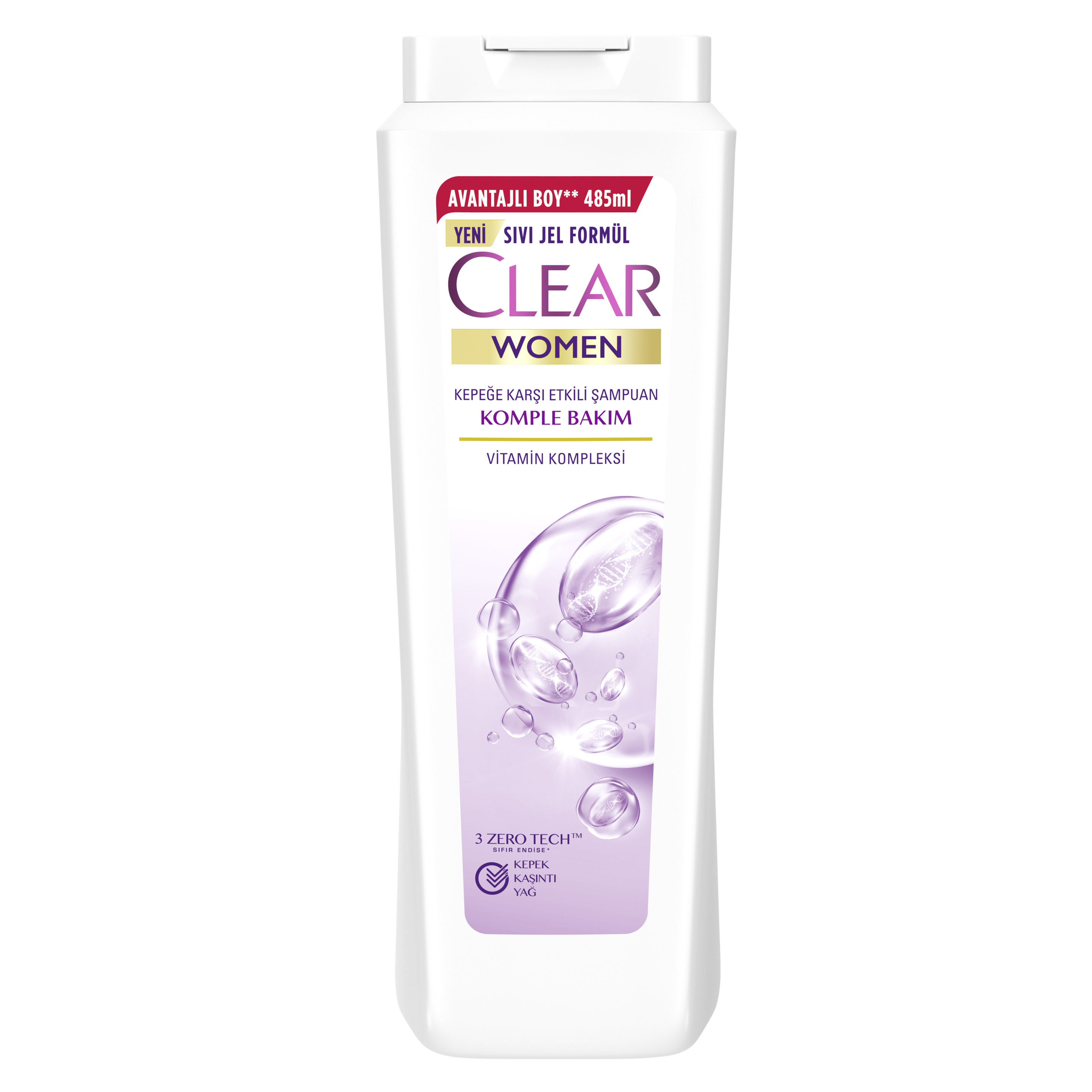 Clear Women Komple Bakım Şampuan