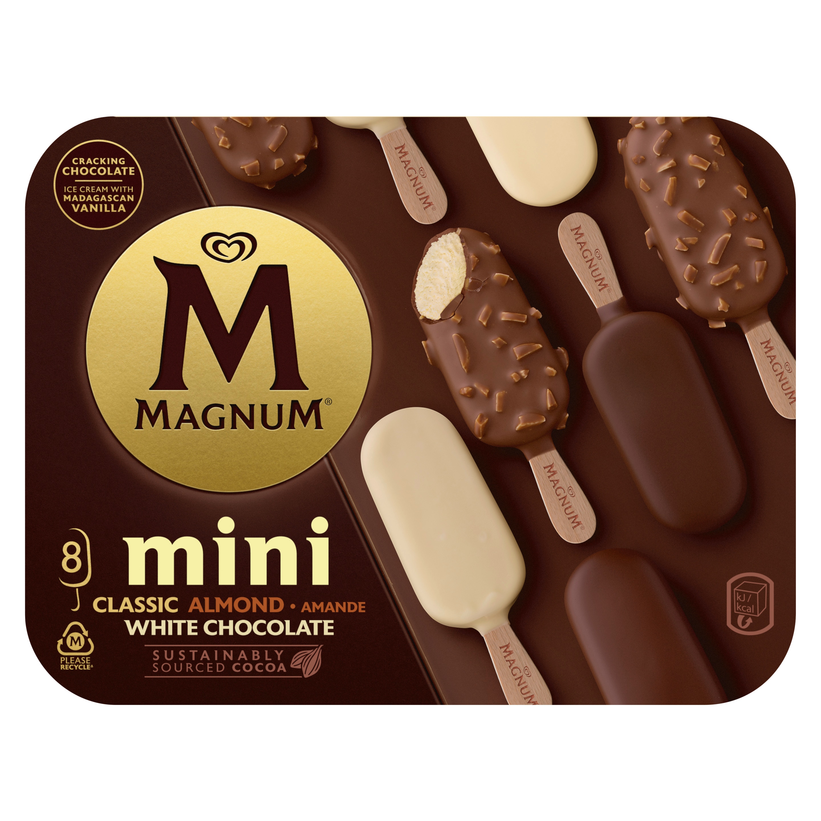 Magnum Mini Classic Almond White 55ml 8MP