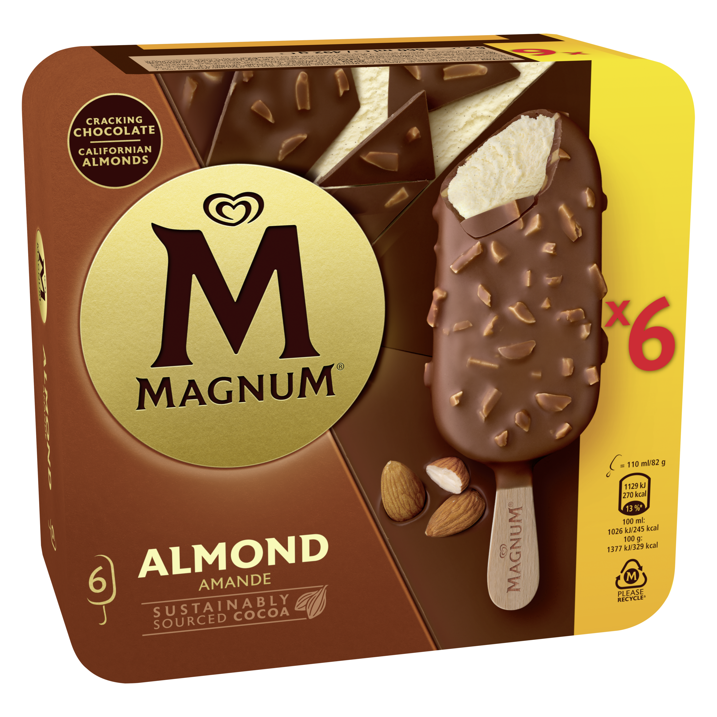 Magnum Almond 6-P