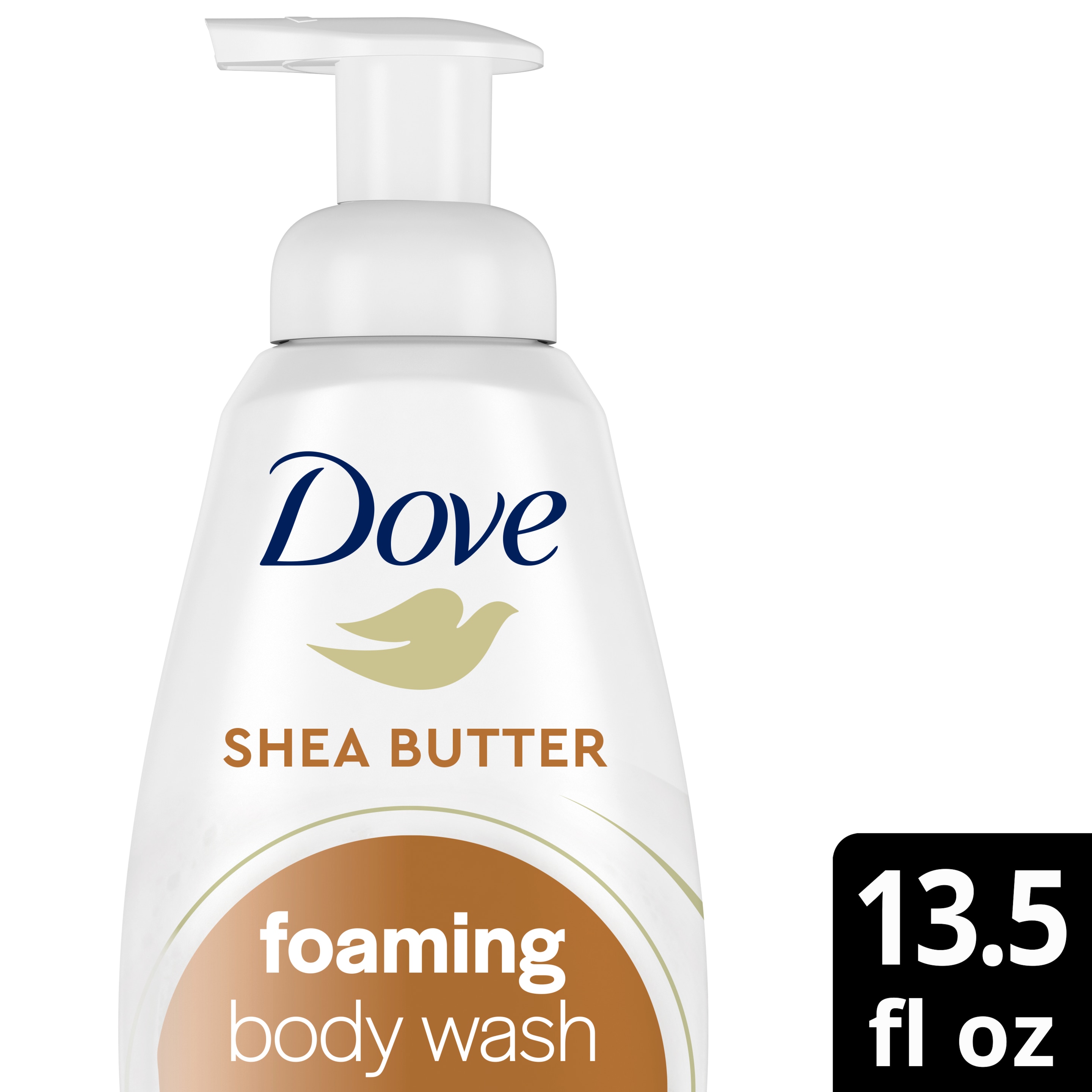 Dove Instant Foaming Body Wash Shea Butter with Warm Vanilla