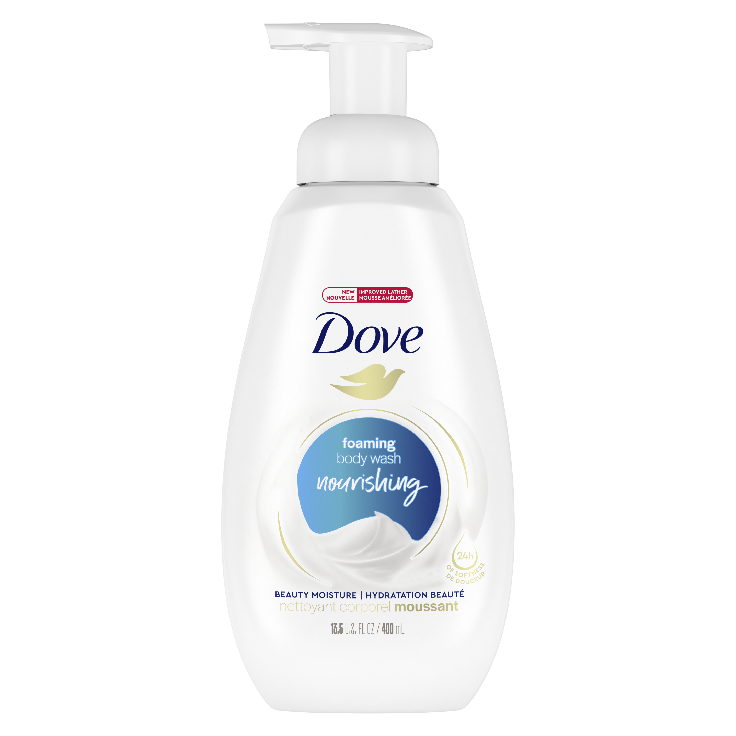 Dove Shower Foam Deep Moisture Foaming Body Wash