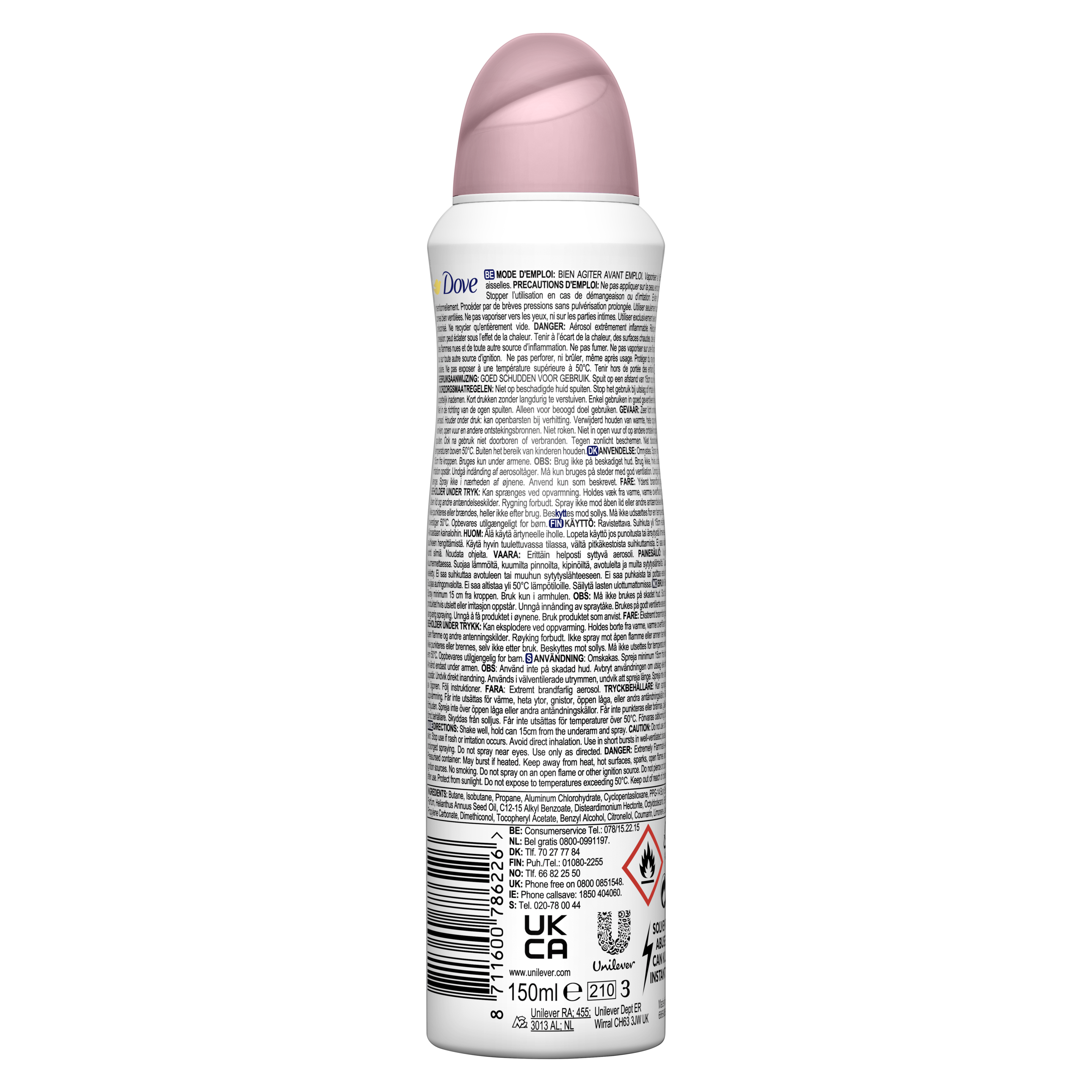 Go Fresh Pomegranate & Lemon Verbena Anti-perspirant Spray
