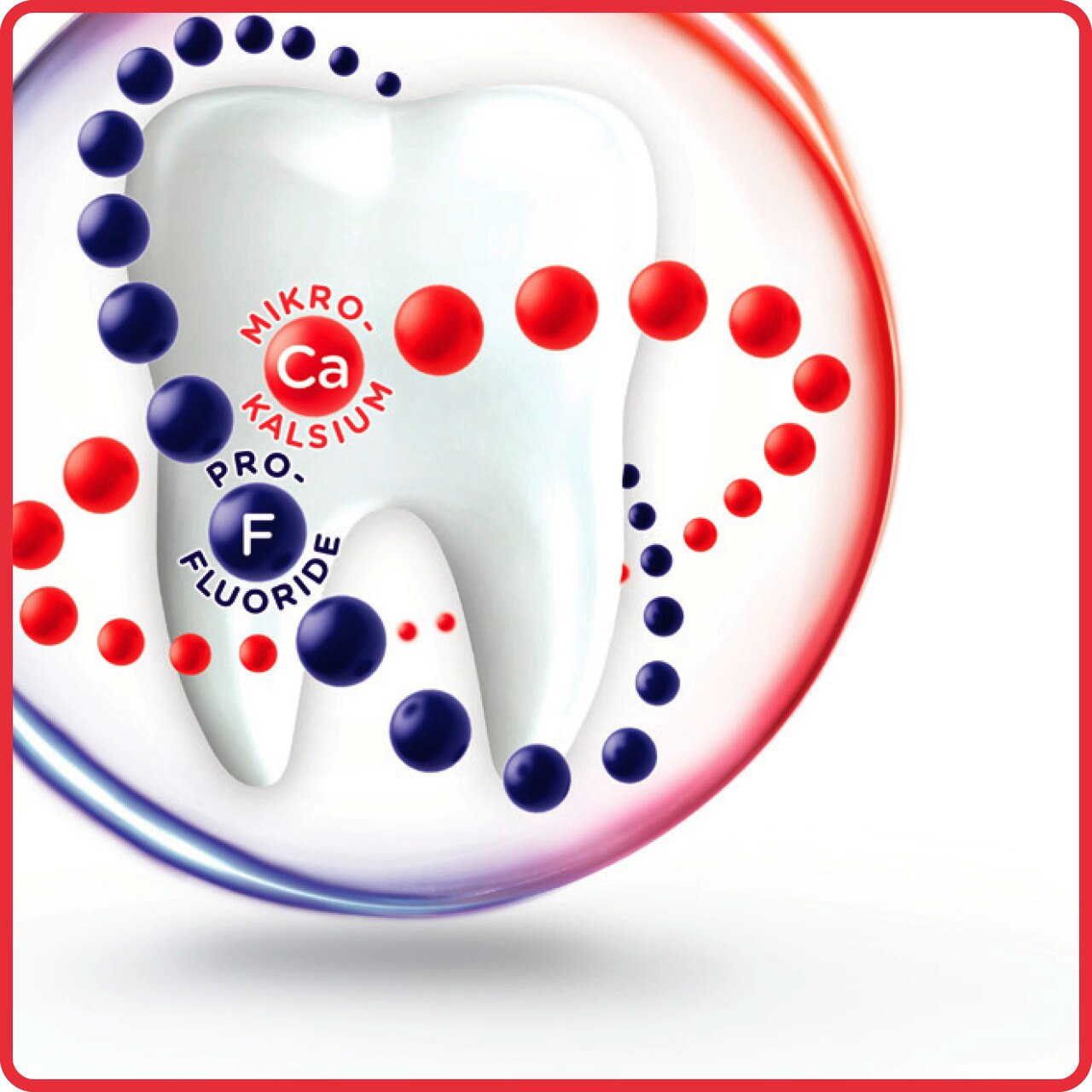 Ibu dan anak menyikat gigi di depan cermin