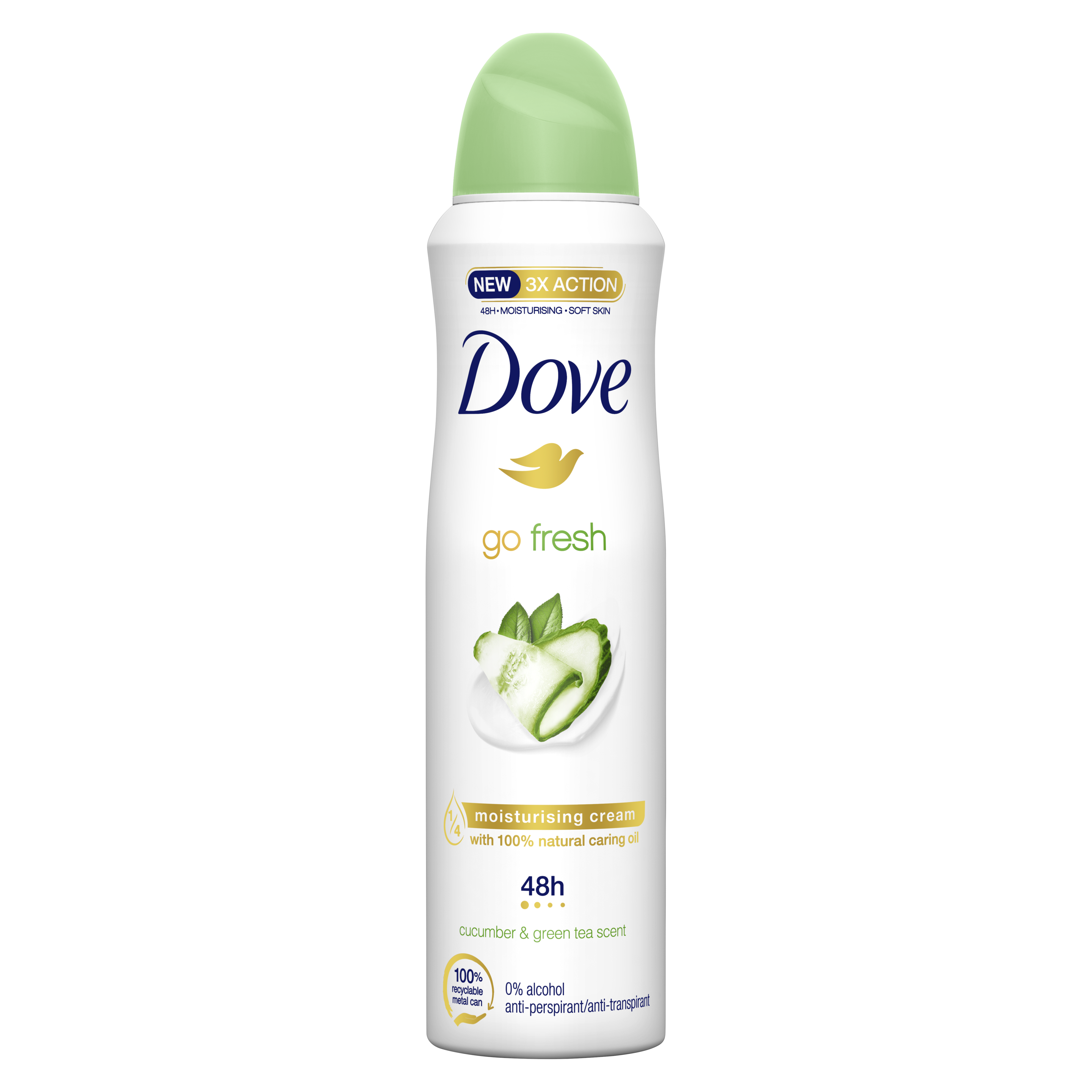 Dove Go Fresh Acai & Water Lily Spray 150ml
