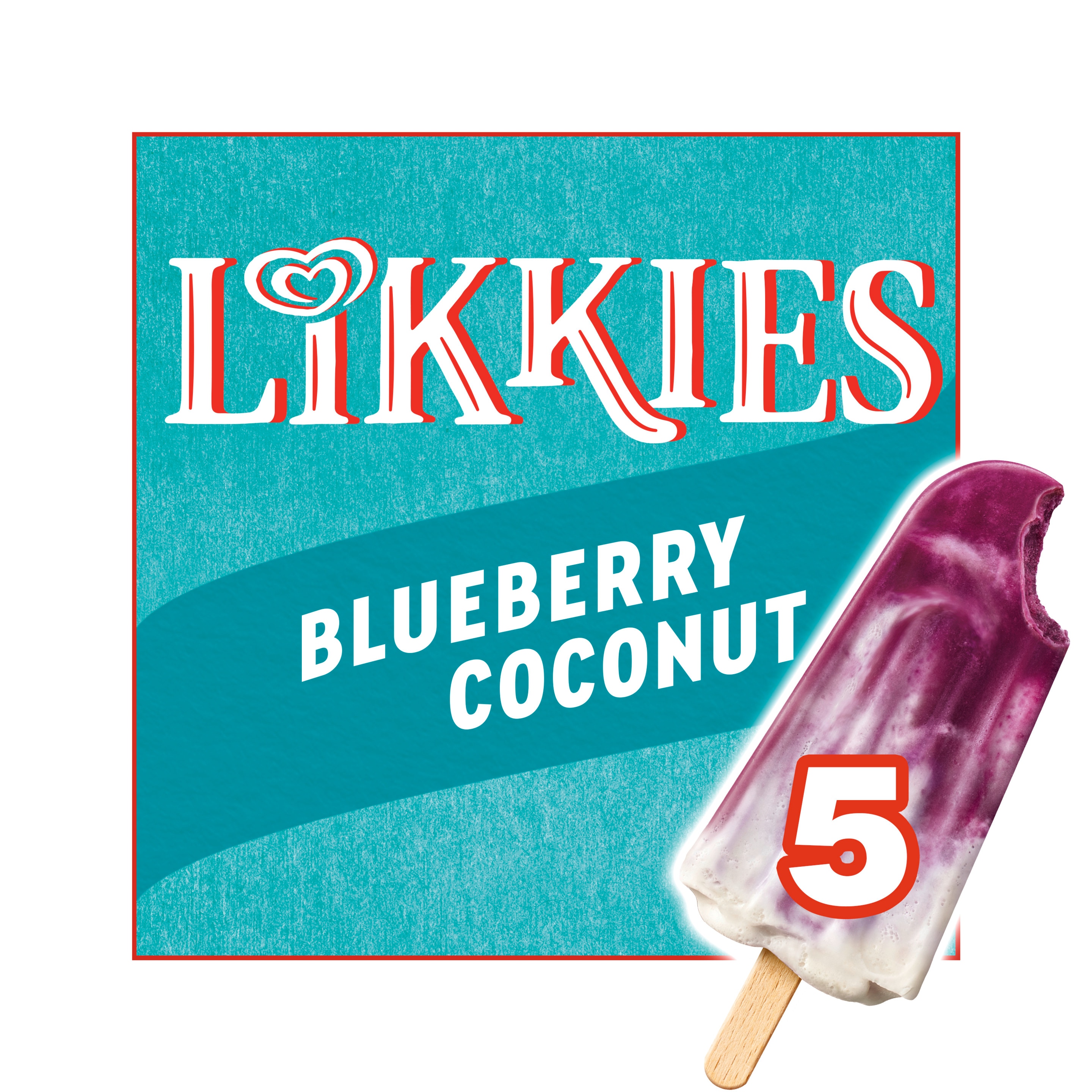 Likkies Blueberry Coconut 5 x 84 ml