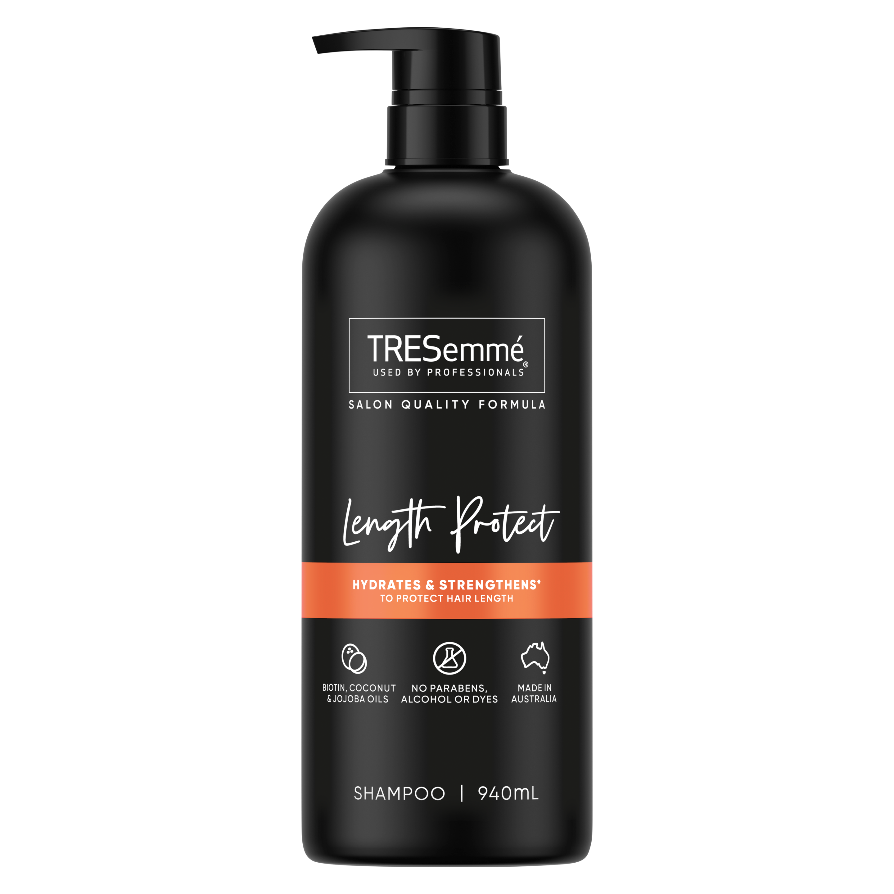 A 940ml bottle of TRESemmé Length Protect Shampoo
