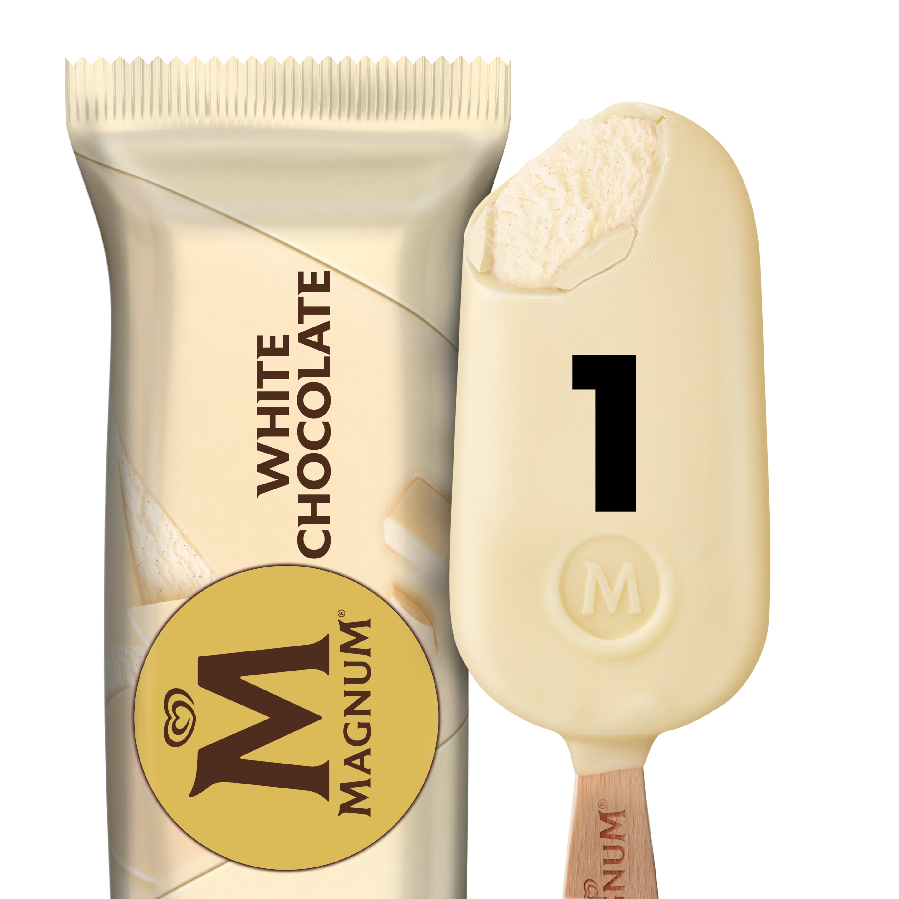 Magnum White Chocolate 1 x 120 ml