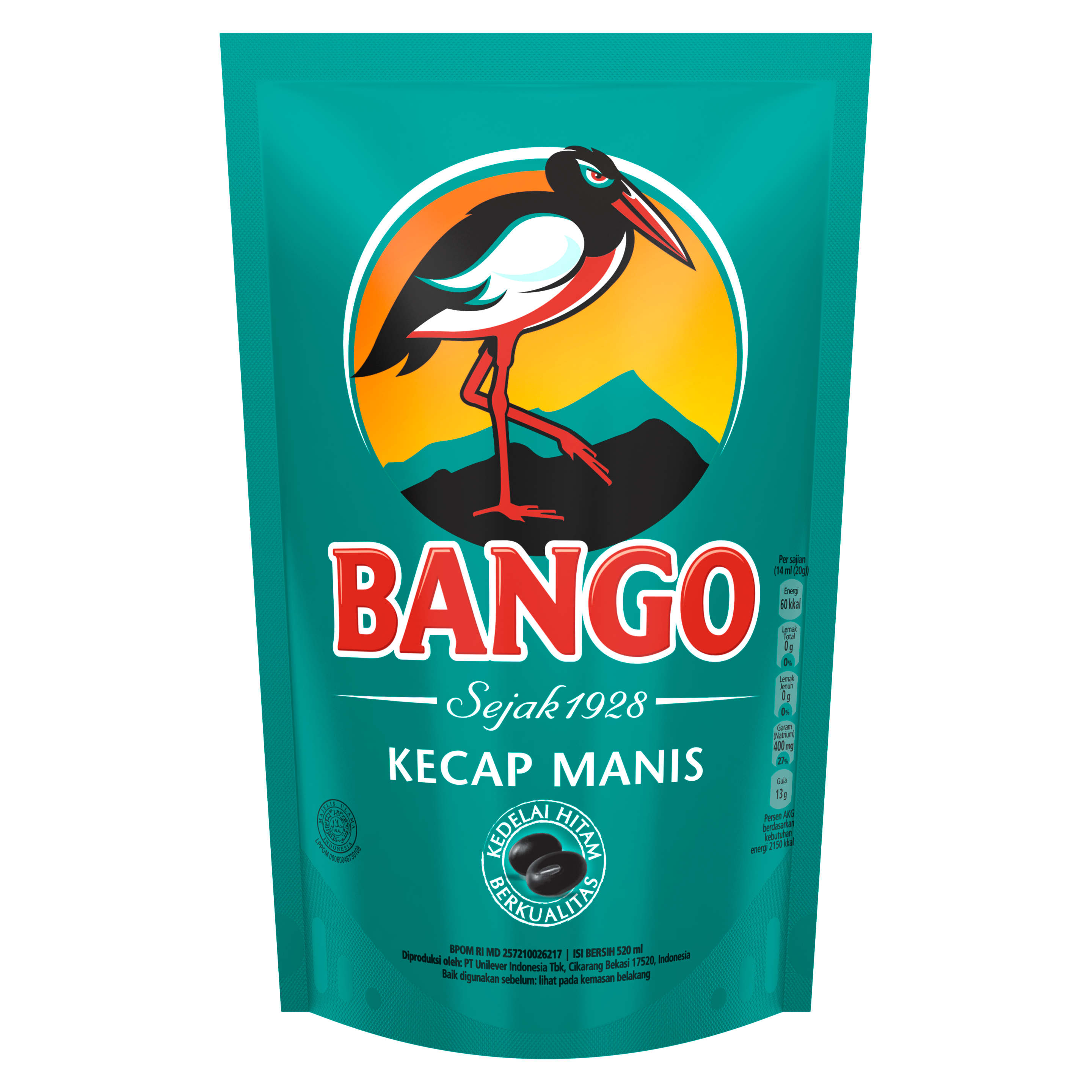 Bango Kecap Manis Refill Pouch 520ml