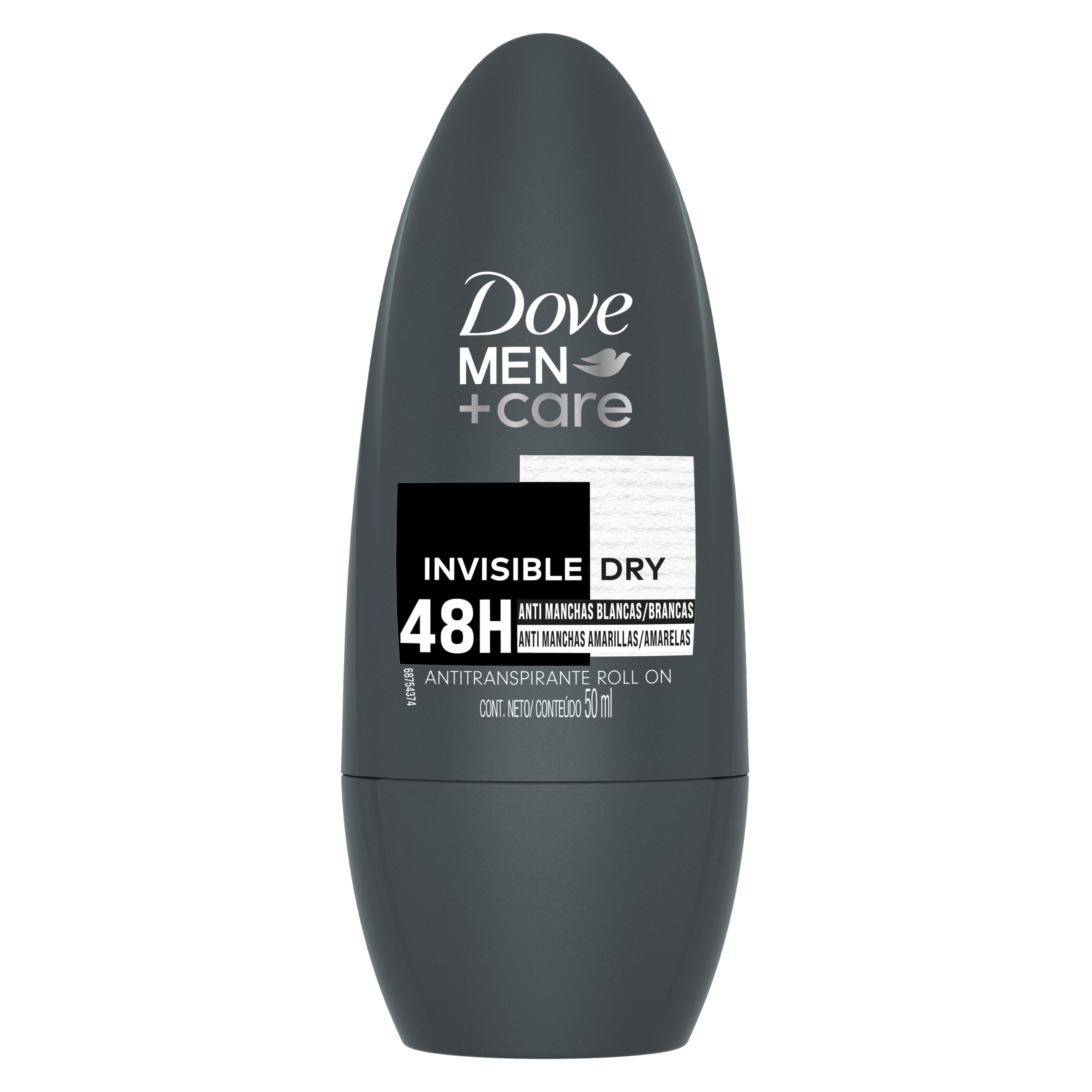 Antitranspirante en roll on Dove Men+Care Invisible Dry 50ml