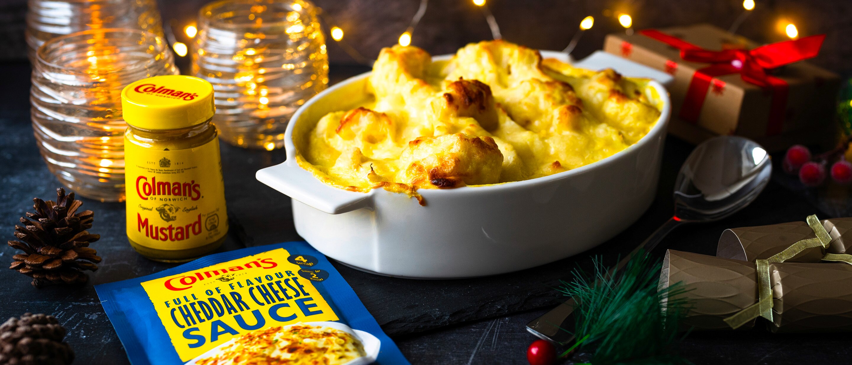 Creamy Cauliflower Cheese Colman's UK