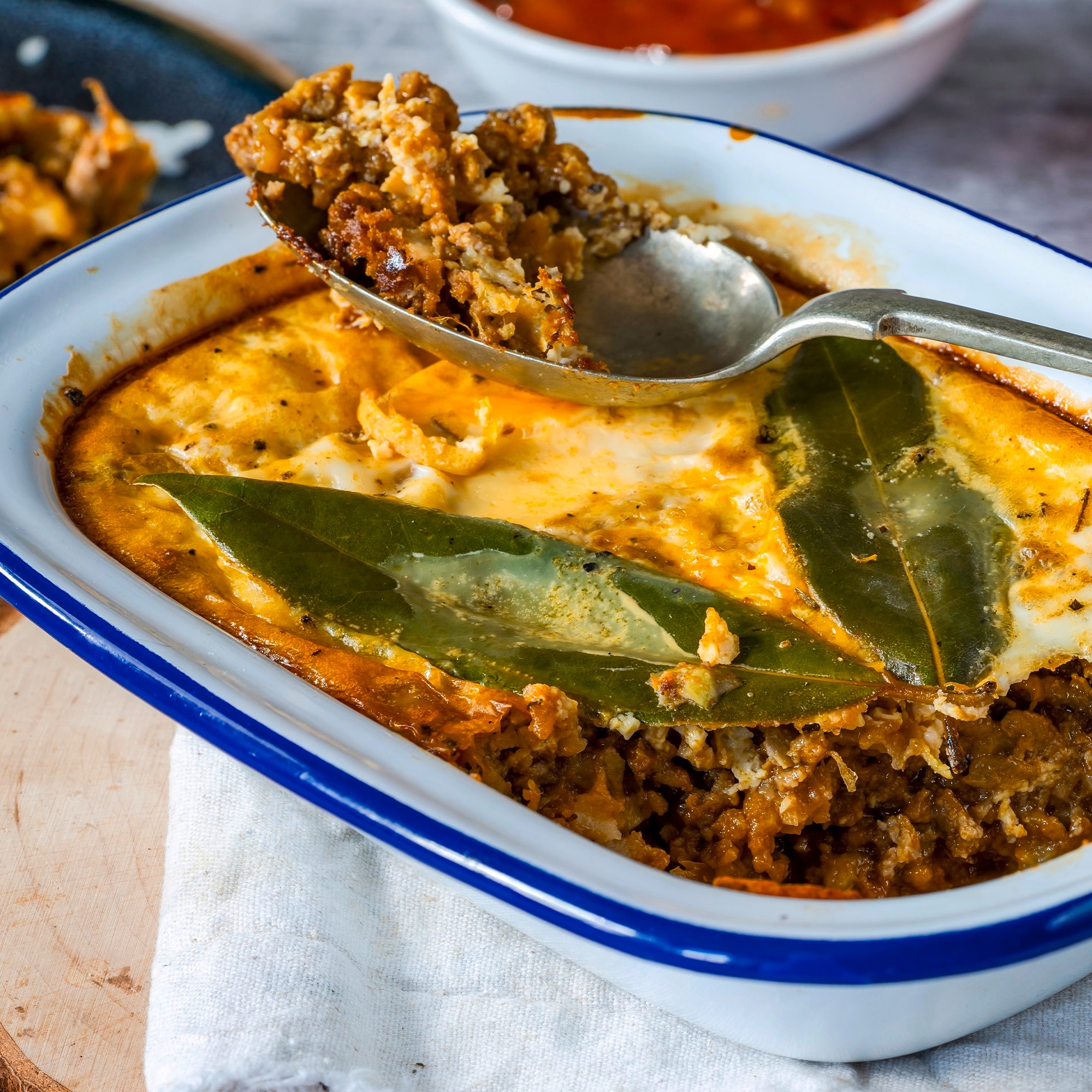 Bobotie curried mince meat