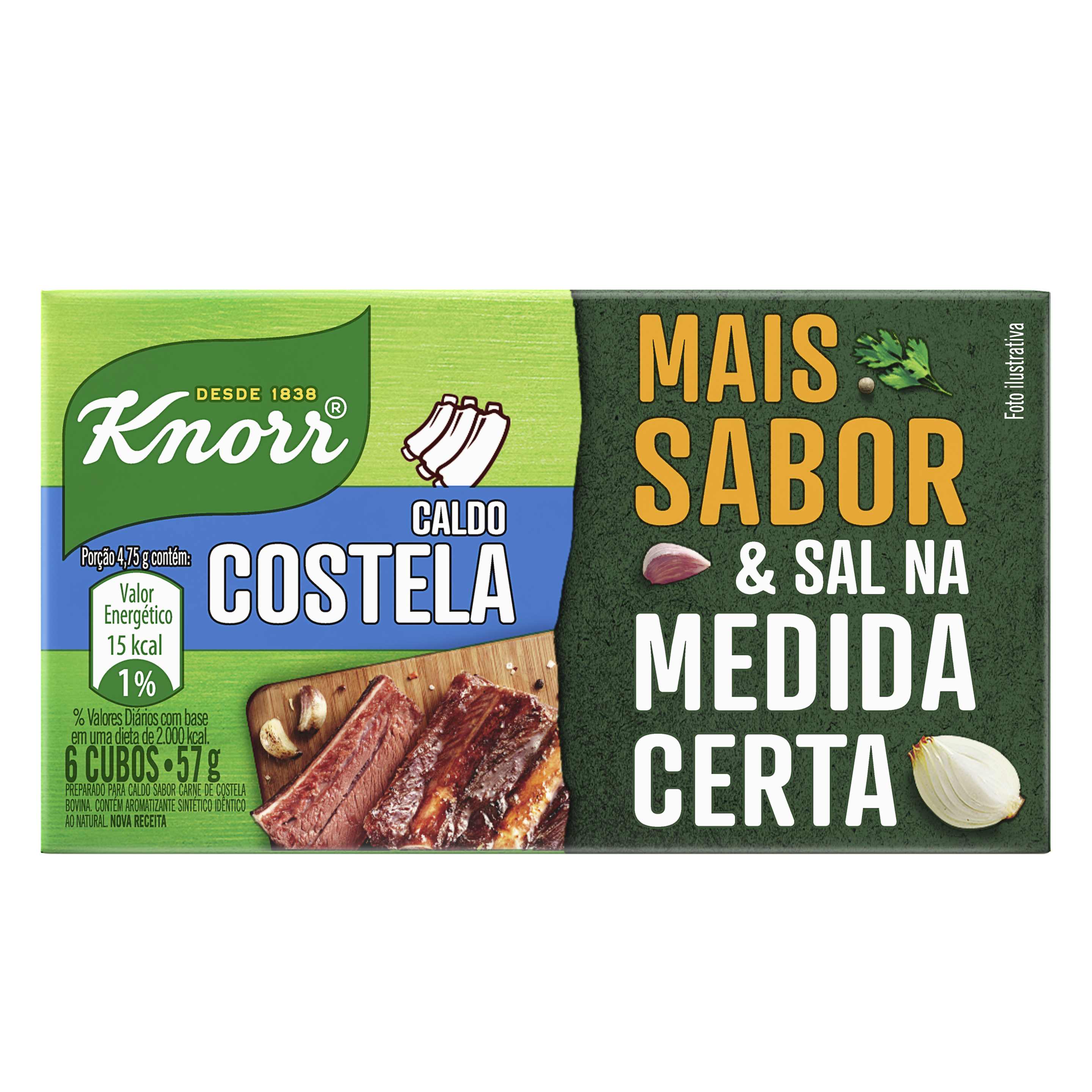 Caldo Knorr Costela