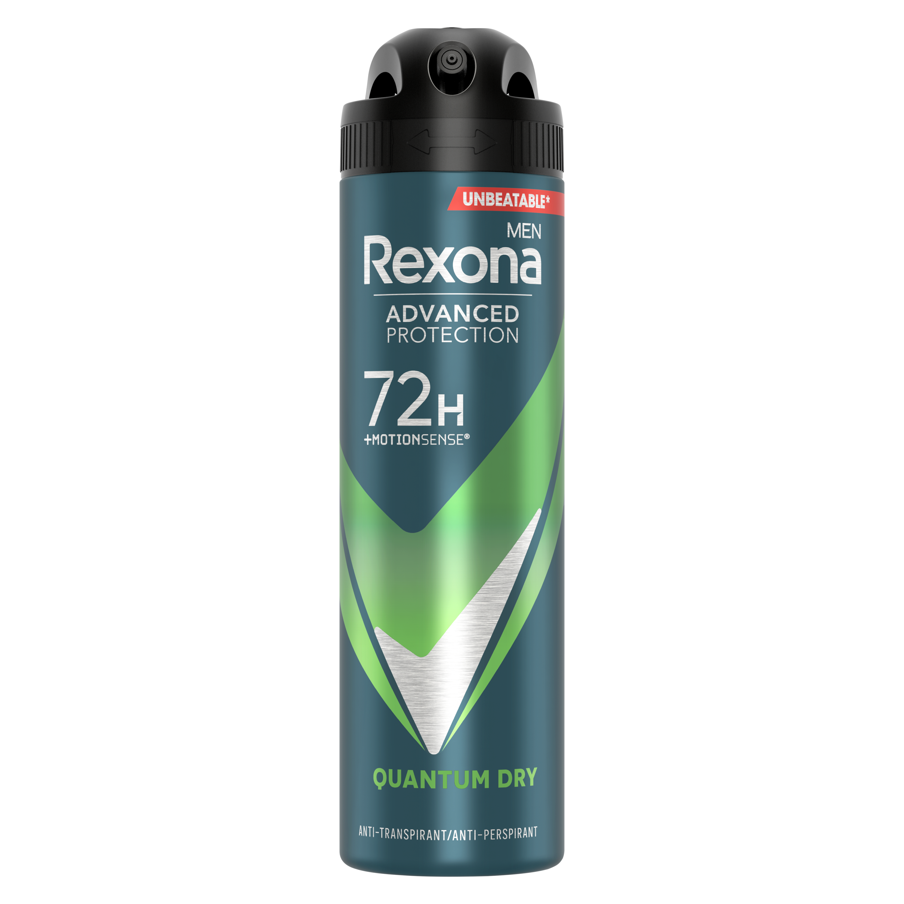 Rexona Quantum Dry Aerosol Anti-transpirant voor mannen 150ml