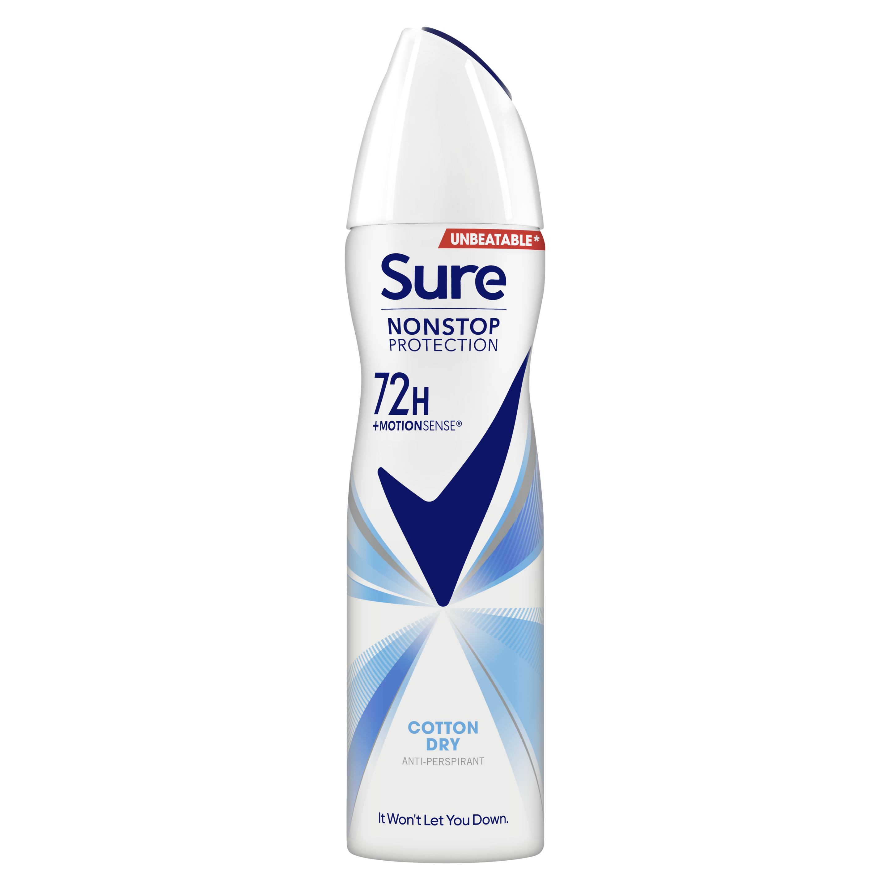 Sure Women 72hr Cotton Dry Antiperspirant Deodorant Spray 150ml