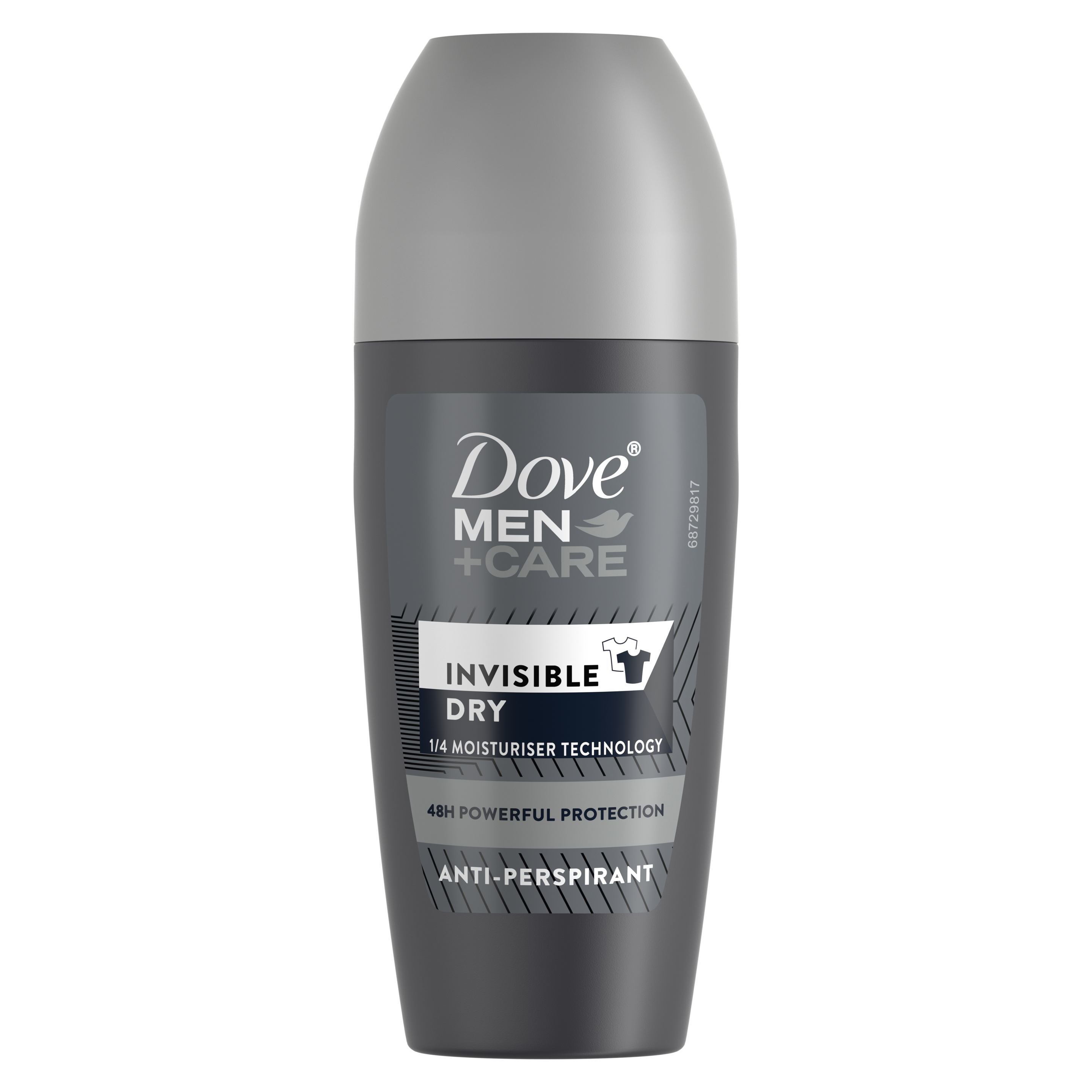 Dove Men+Care Invisible Dry Roll-on Anti-Perspirant Deodorant 50ml