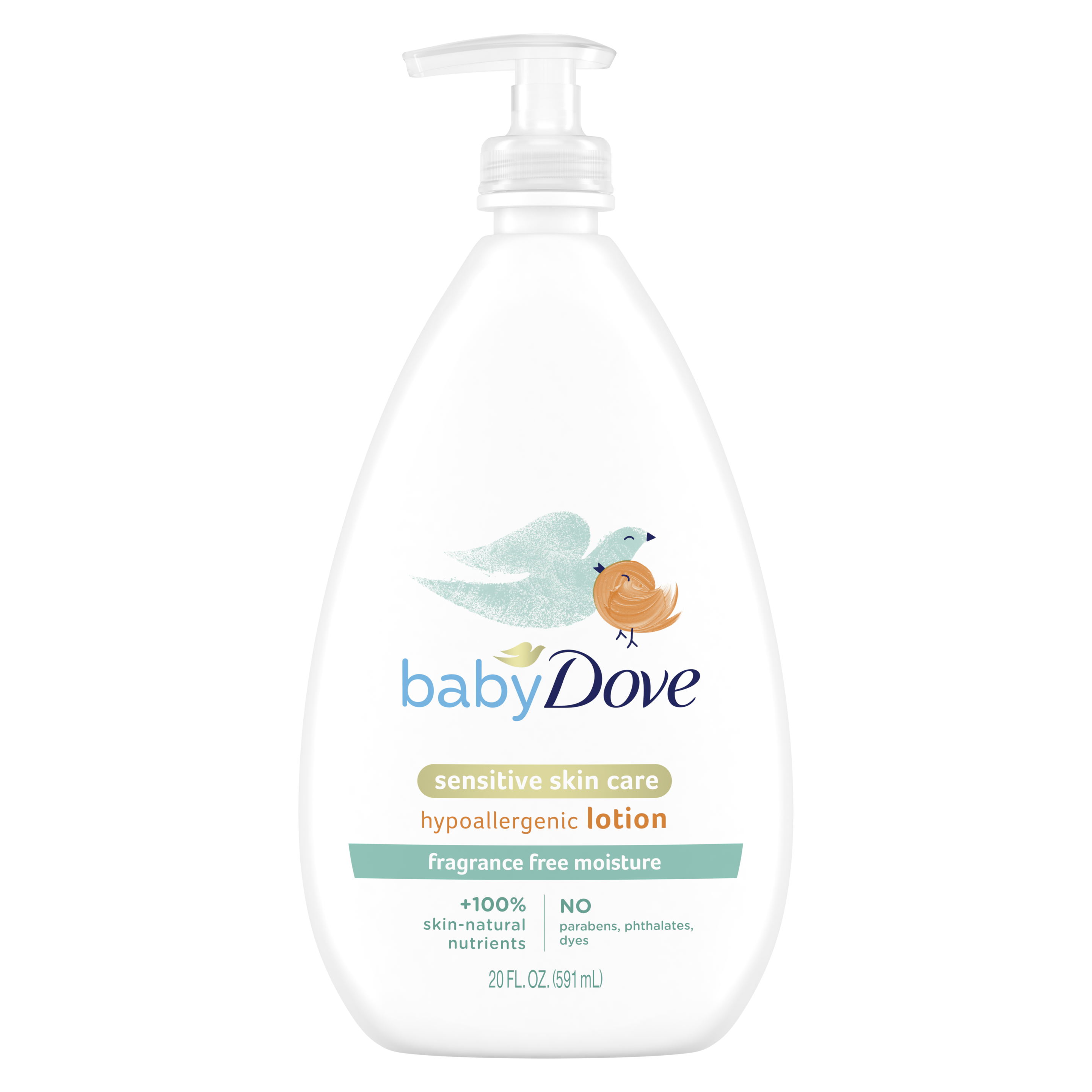Fragrance Free Moisture Hypoallergenic Lotion
