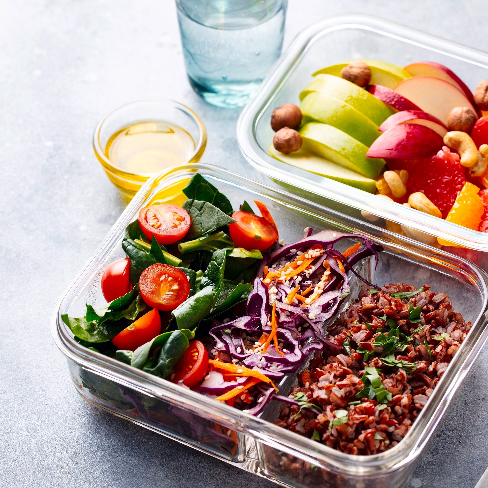 Healthy lunch boxes