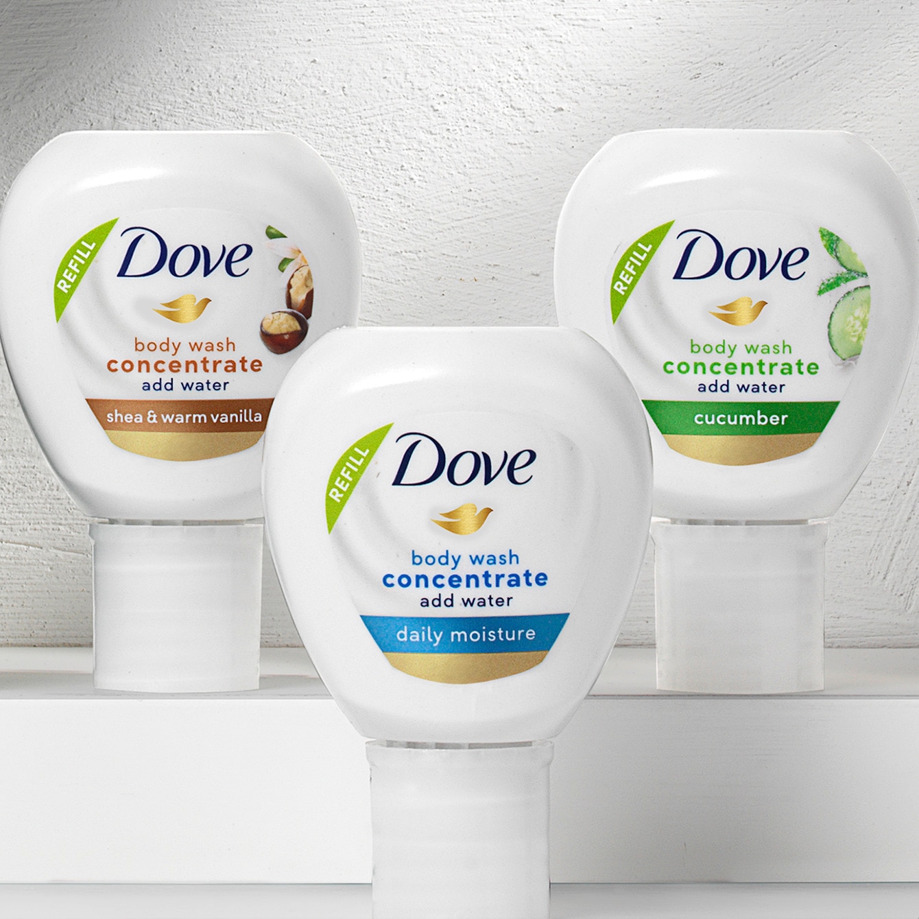 Dove Reusable Bottles