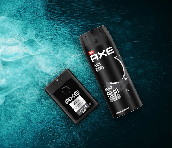 Black packshot range