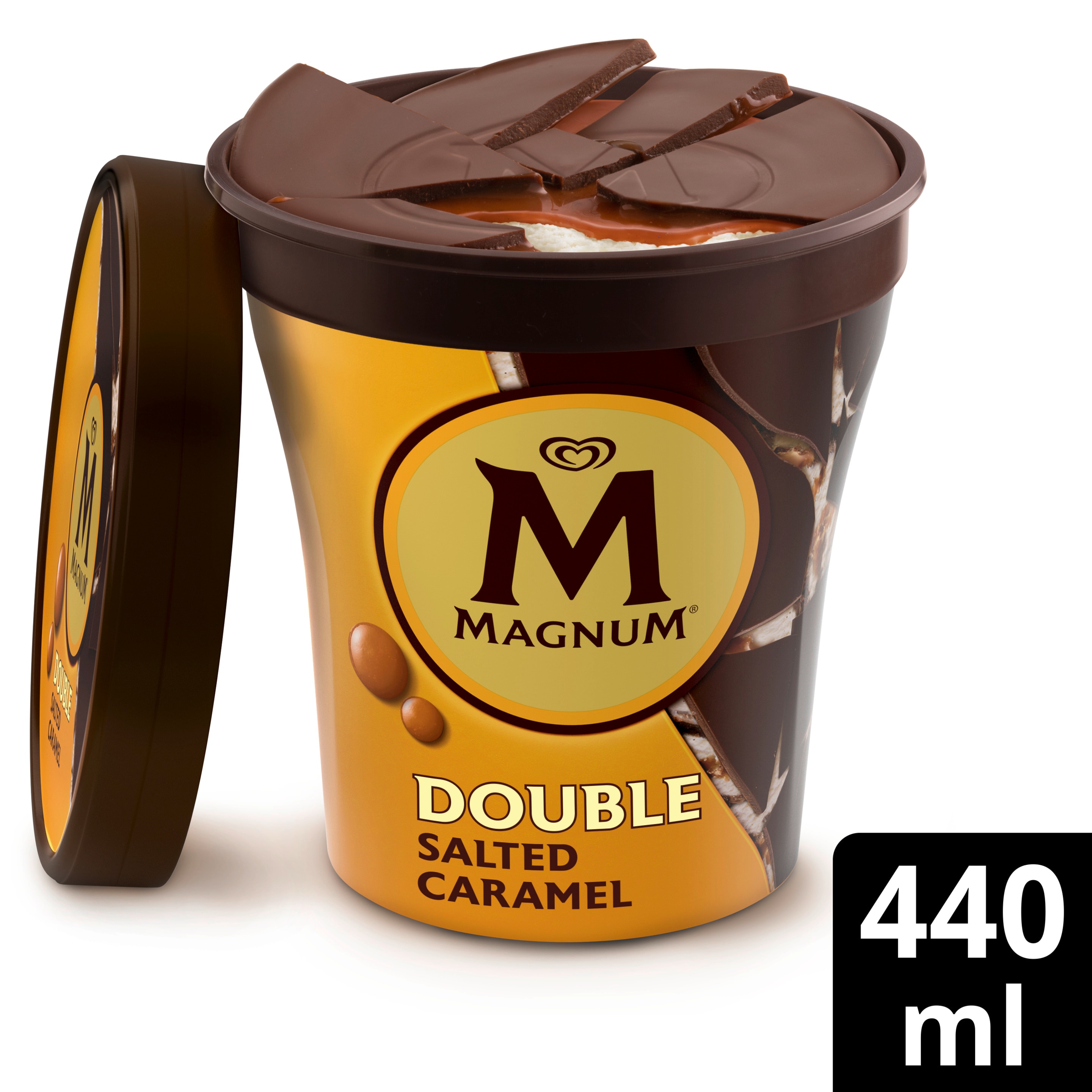 Magnum Double Salted Caramel Ice Cream Tub 440ml