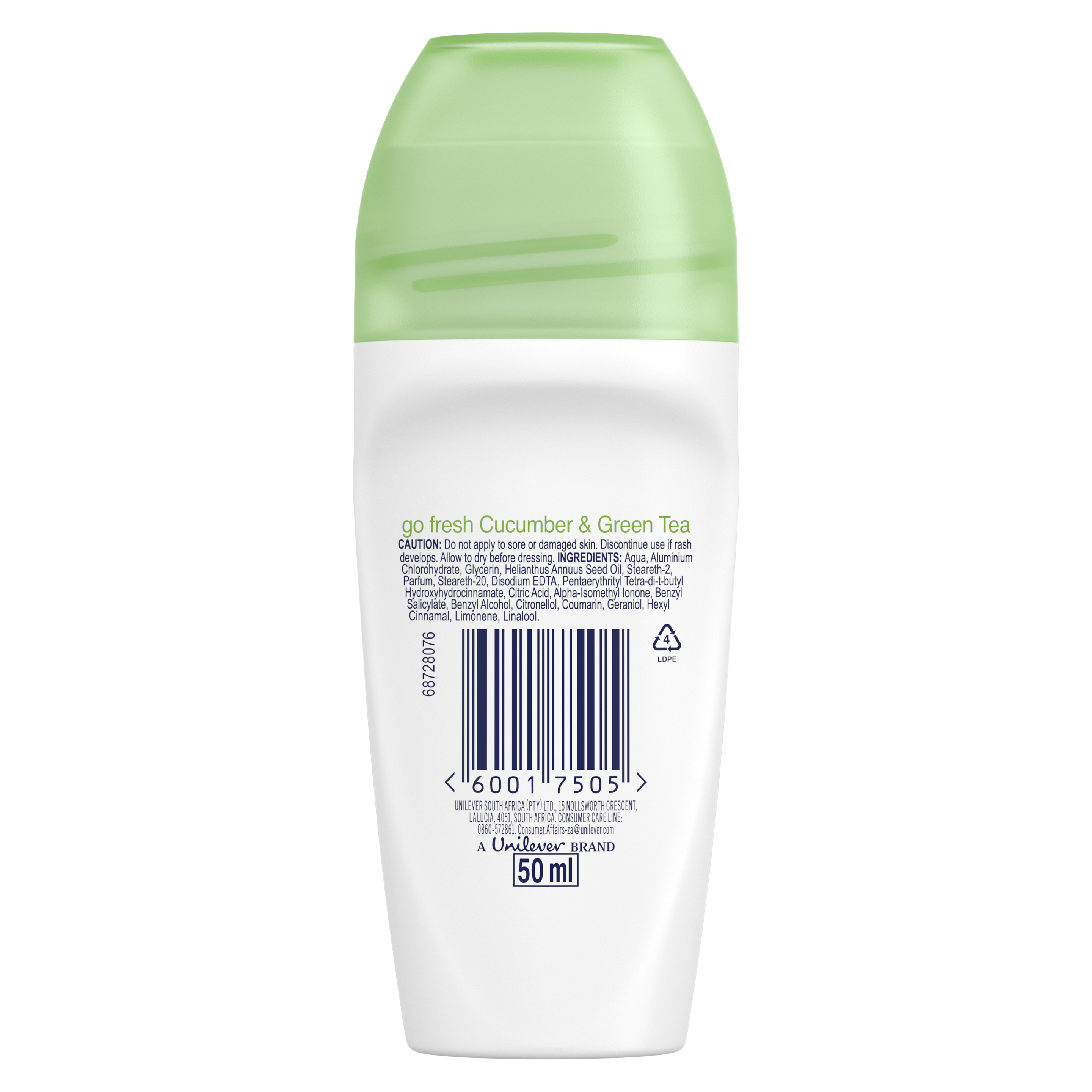 Dove Go Fresh Cucumber & Green Tea Roll-on Anti-Perspirant Deodorant