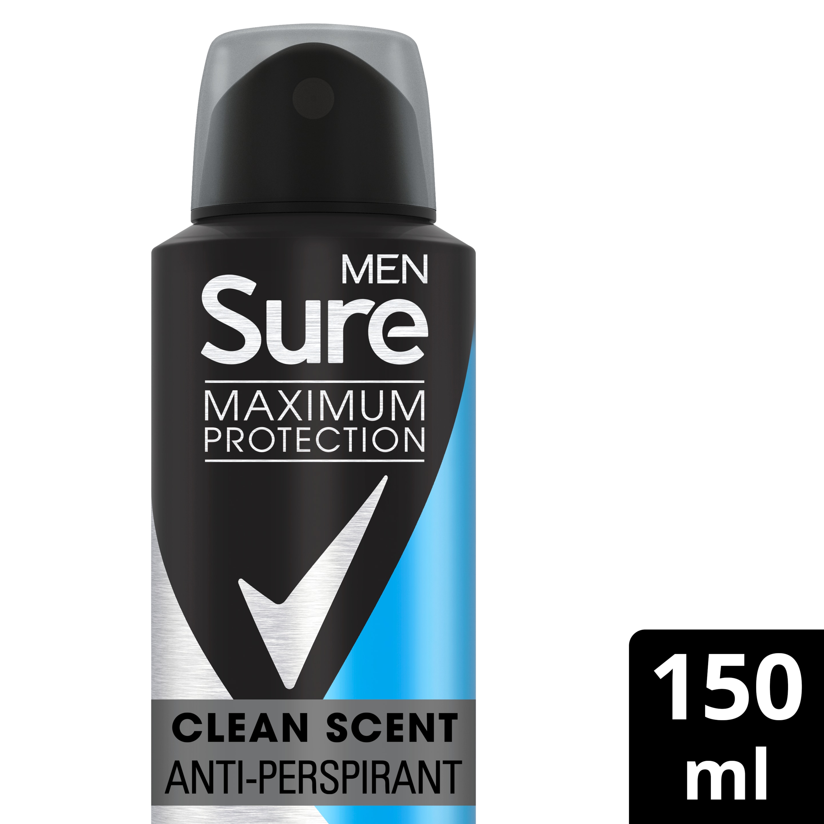 Sure Men 96hr Clean Scent Antiperspirant Deodorant Spray