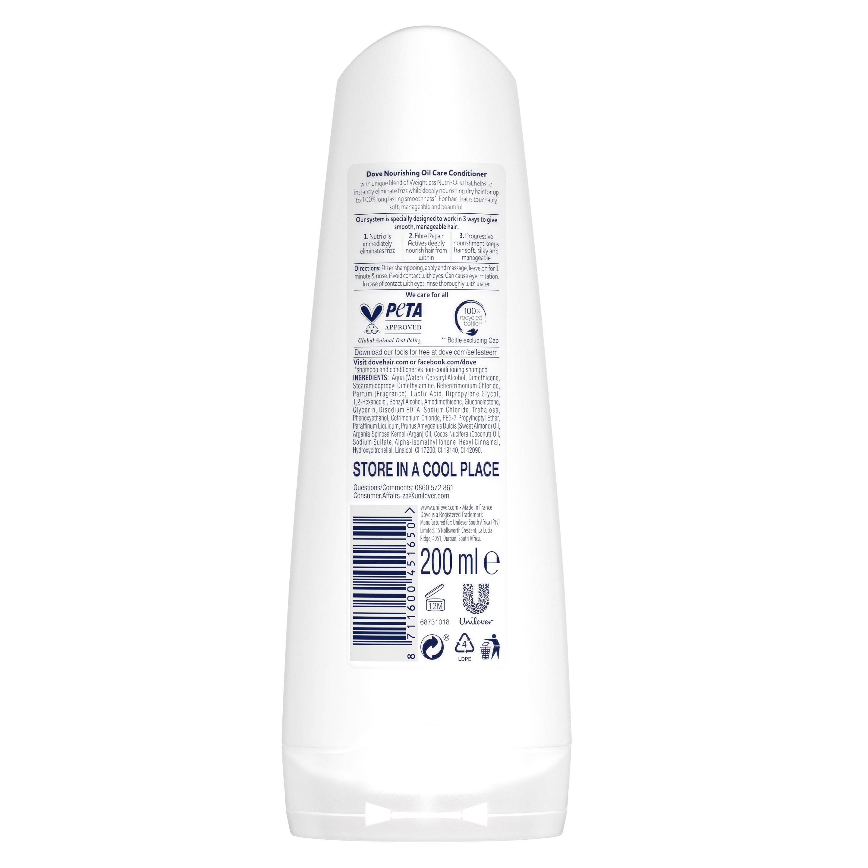 Dove Nourishing Oil Conditioner