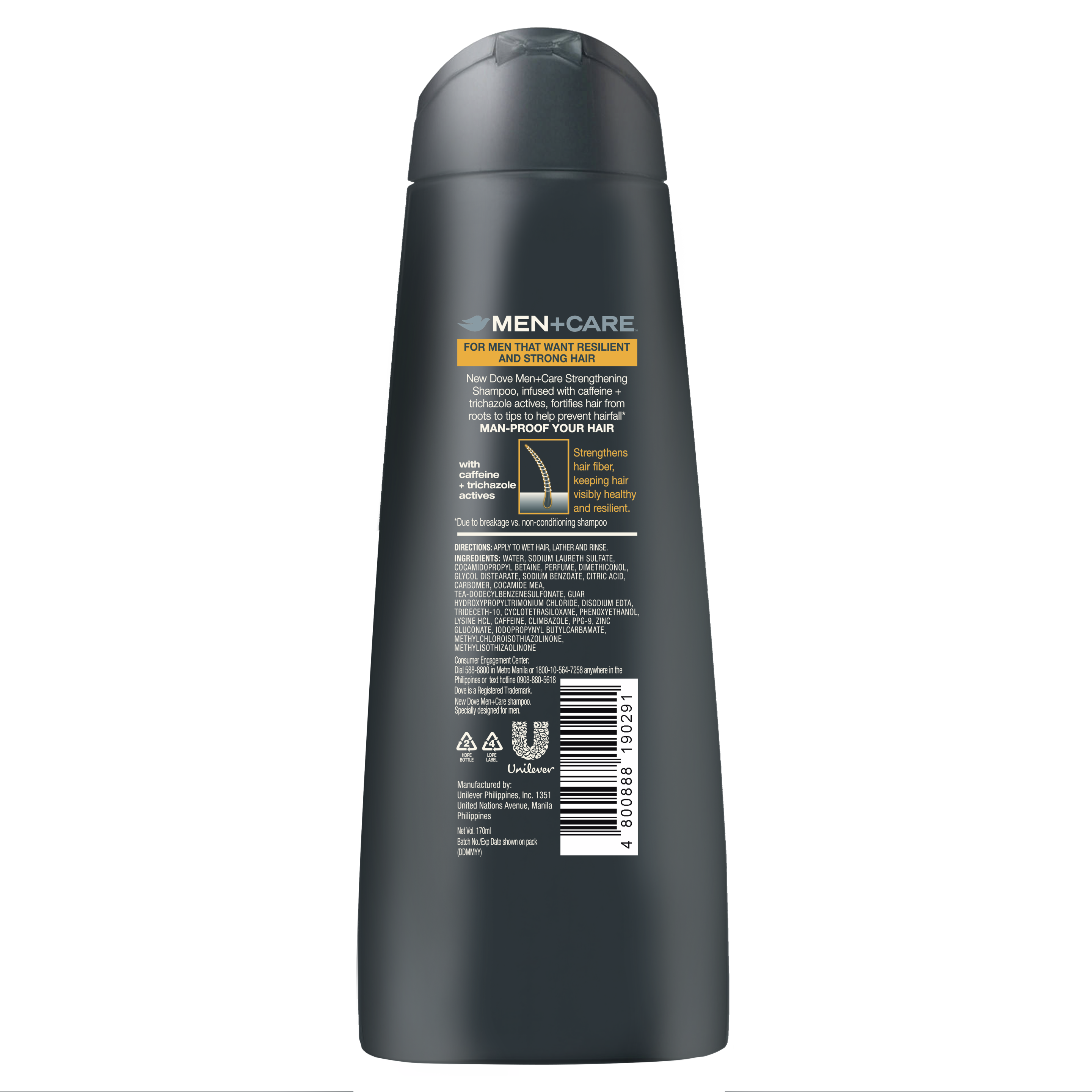 Men+Care Strengthening Hair Fall Men Shampoo