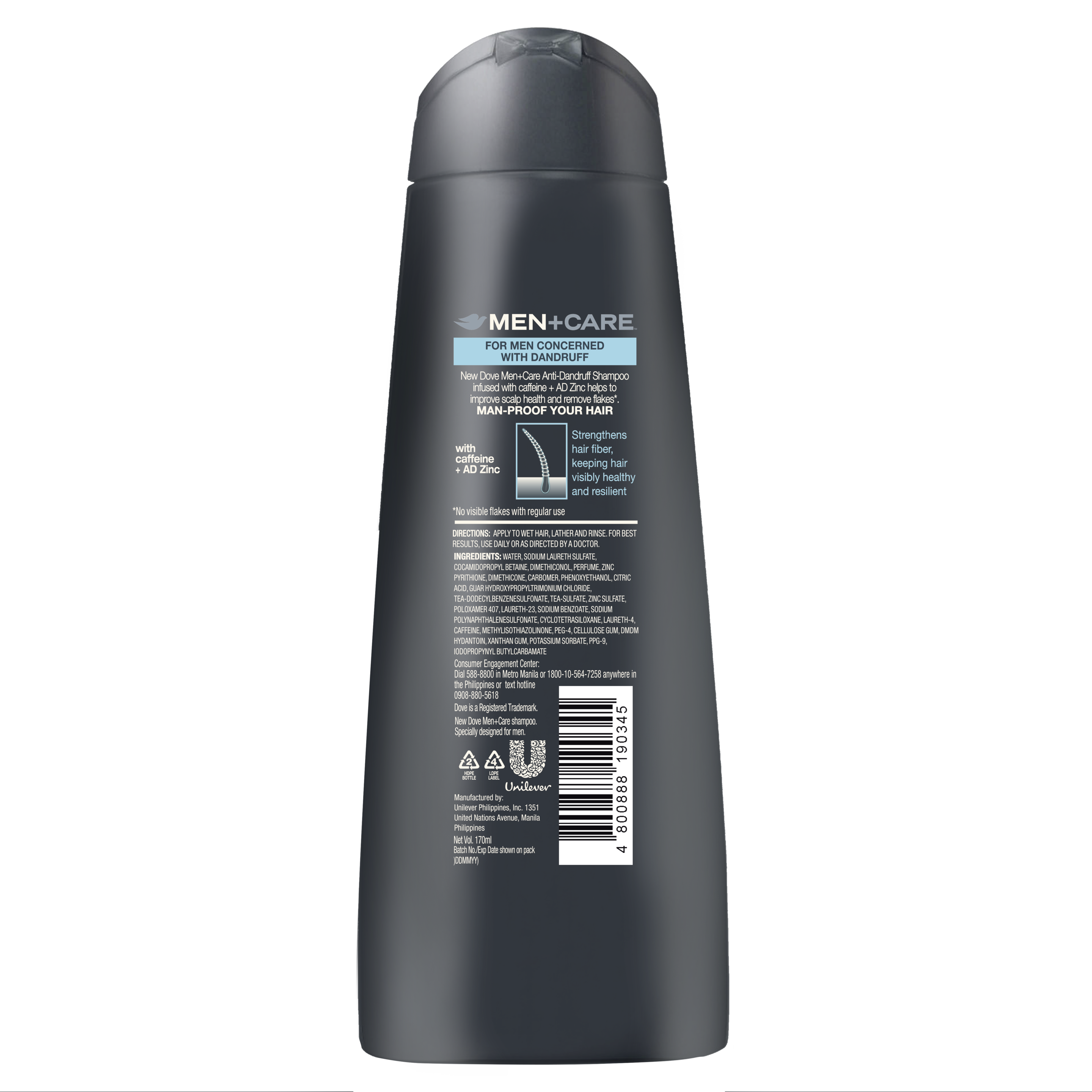 Men+Care Anti Dandruff Men Shampoo