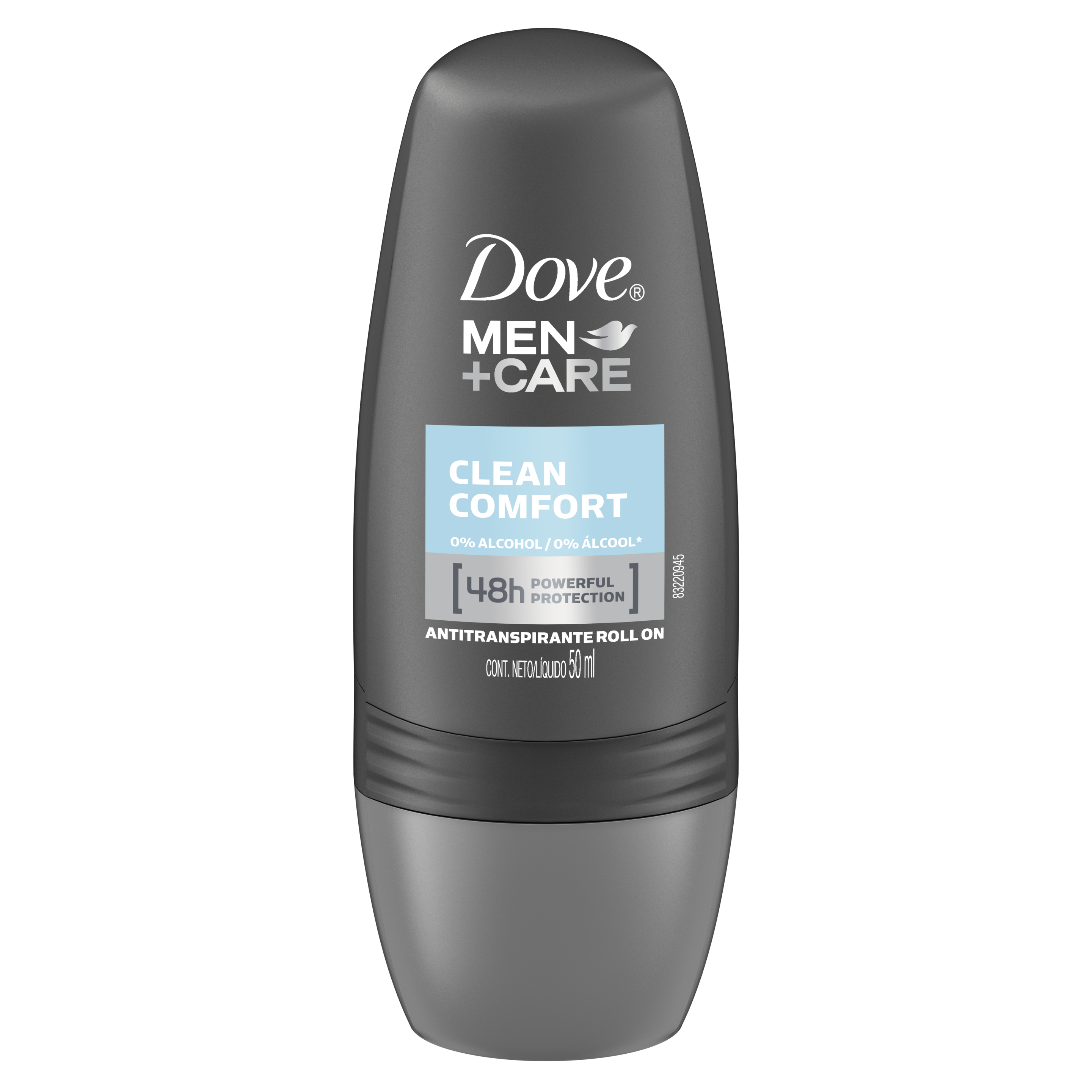 Dove Men+Care Antitranspirante en Roll-On Clean Comfort 50g