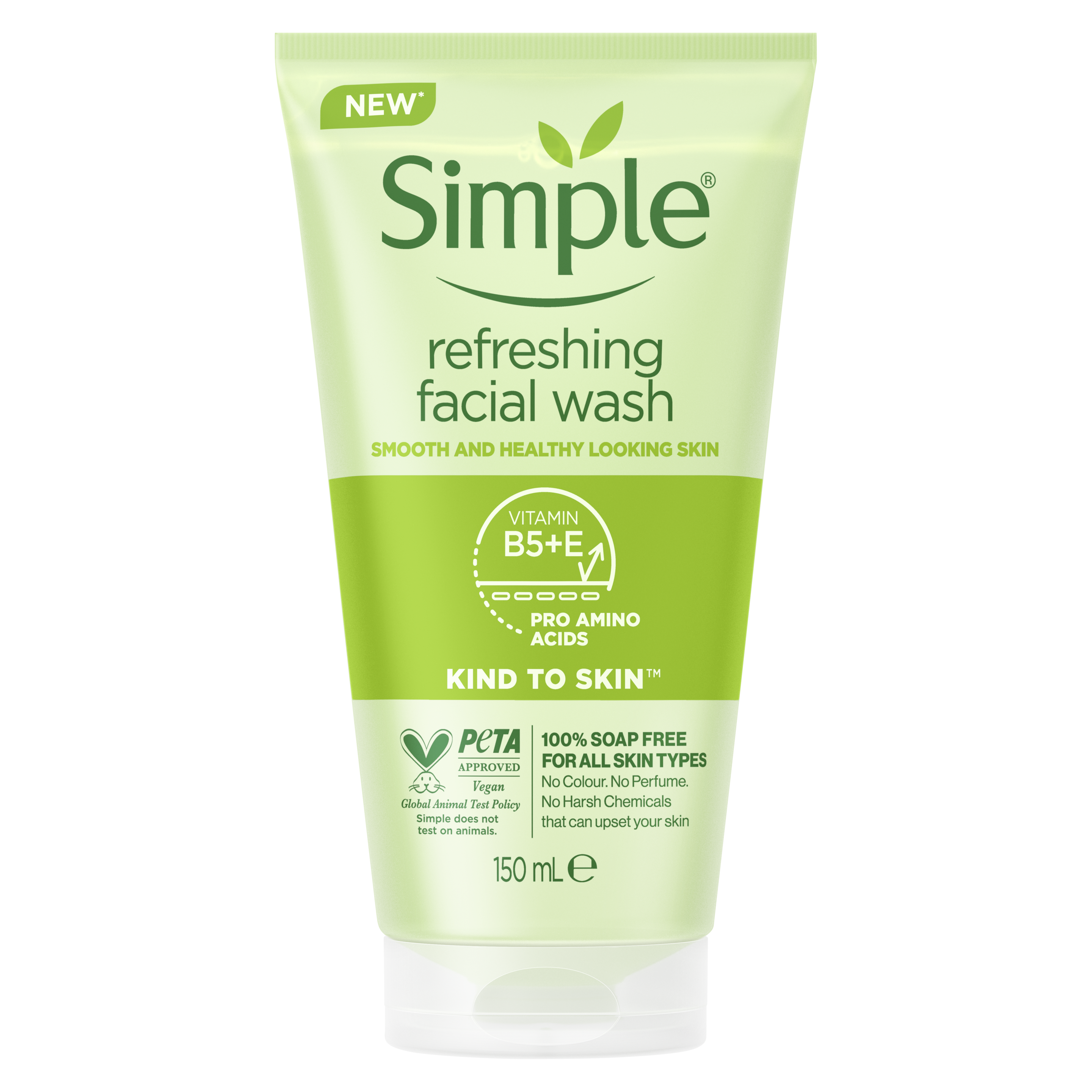 Simple Kind to Skin Refreshing Facial Gel Wash