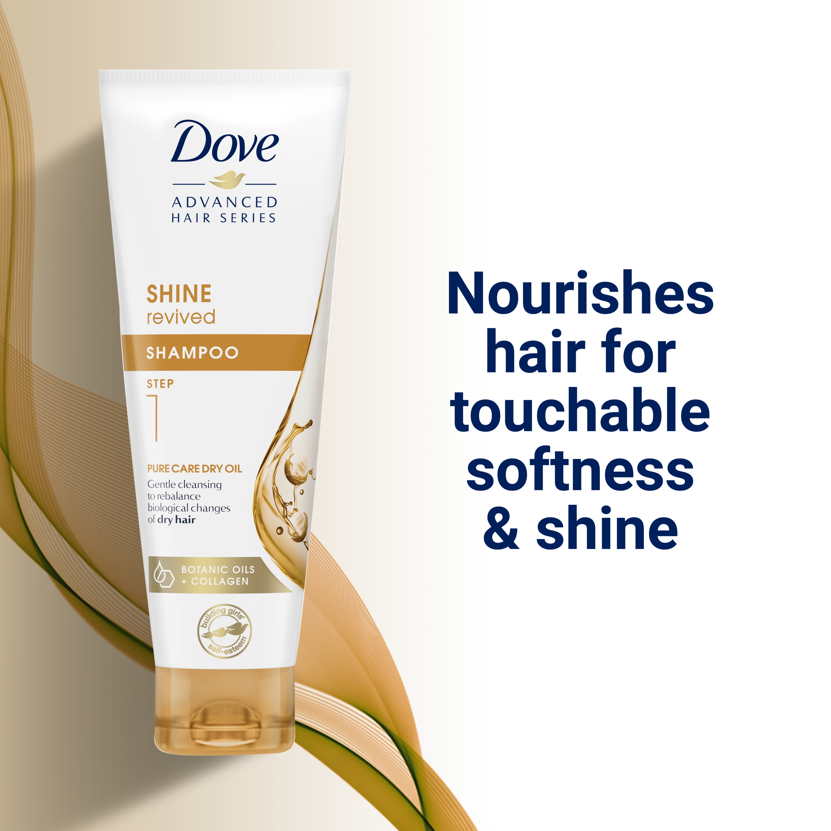 Dove Advanced Hair Series Pure Care Dry Oil Shampoo