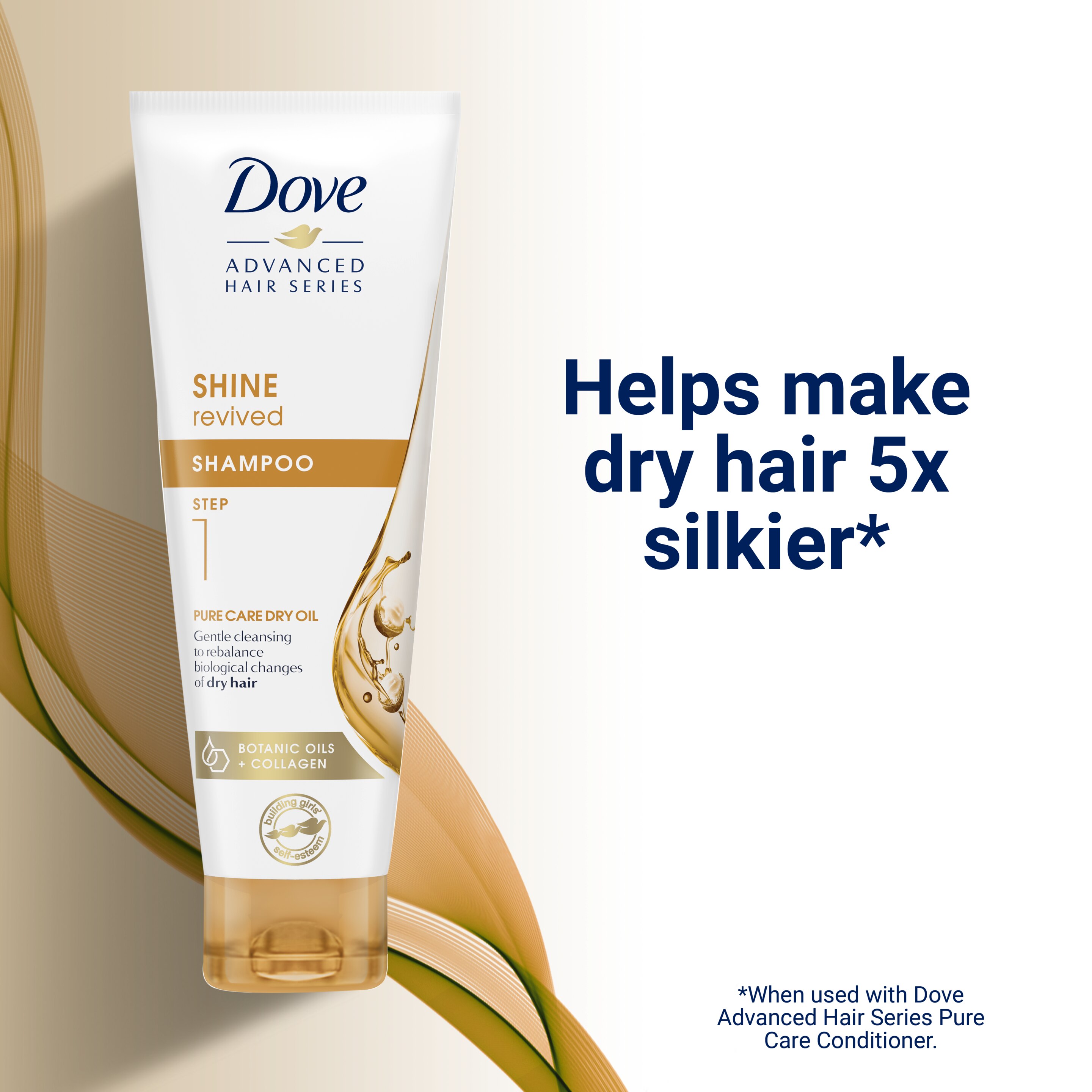 Dove Advanced Hair Series Pure Care Dry Oil Shampoo