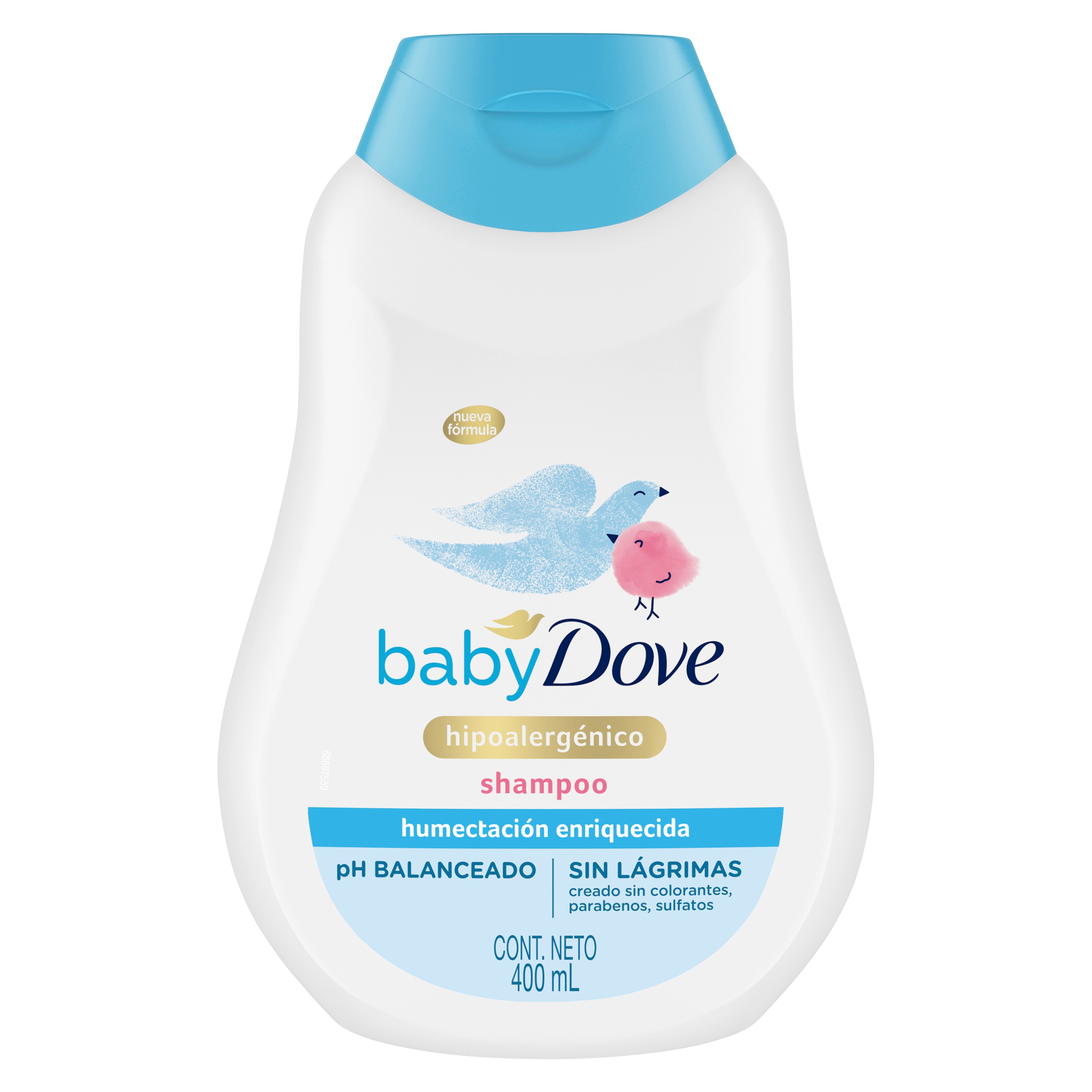 Imagen de envase Dove Shampoo Humectación Enriquecida 400ml