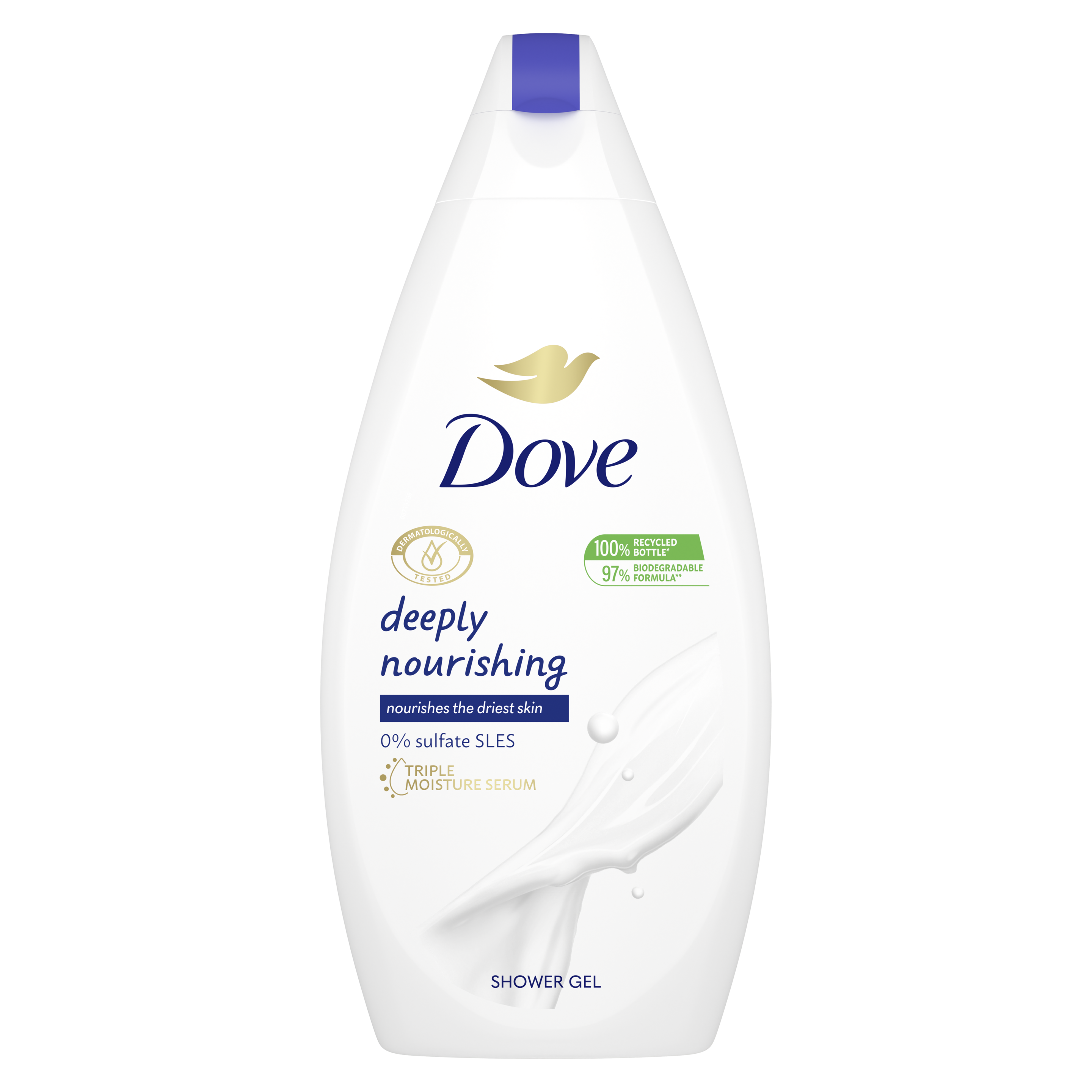 Dove Deeply Nourishing Shower Gel 500ml