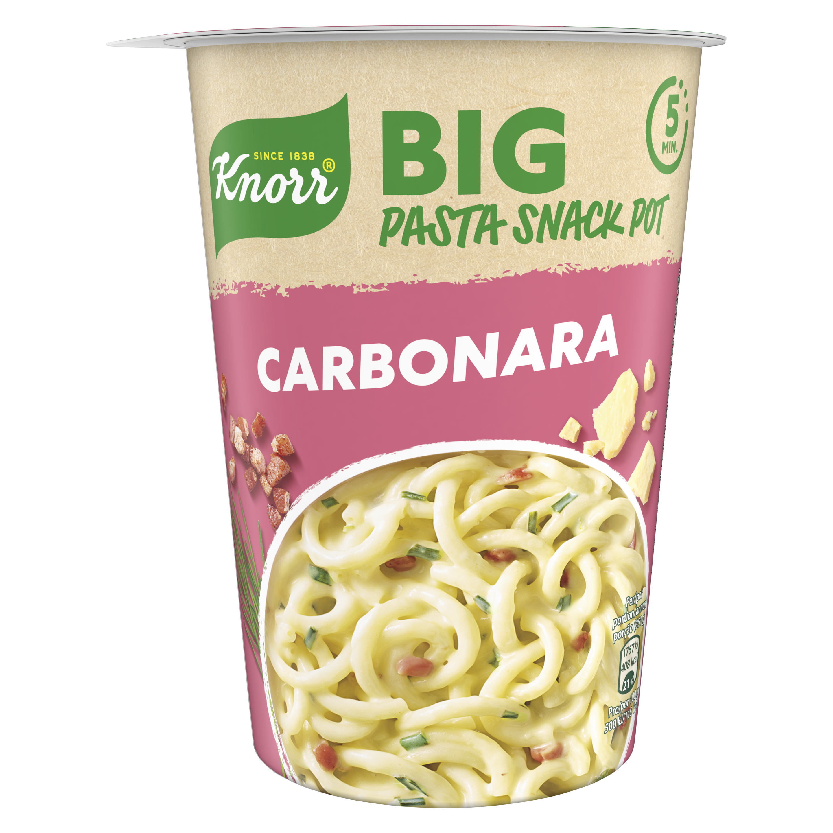 Big Pasta Snack Pot Carbonara