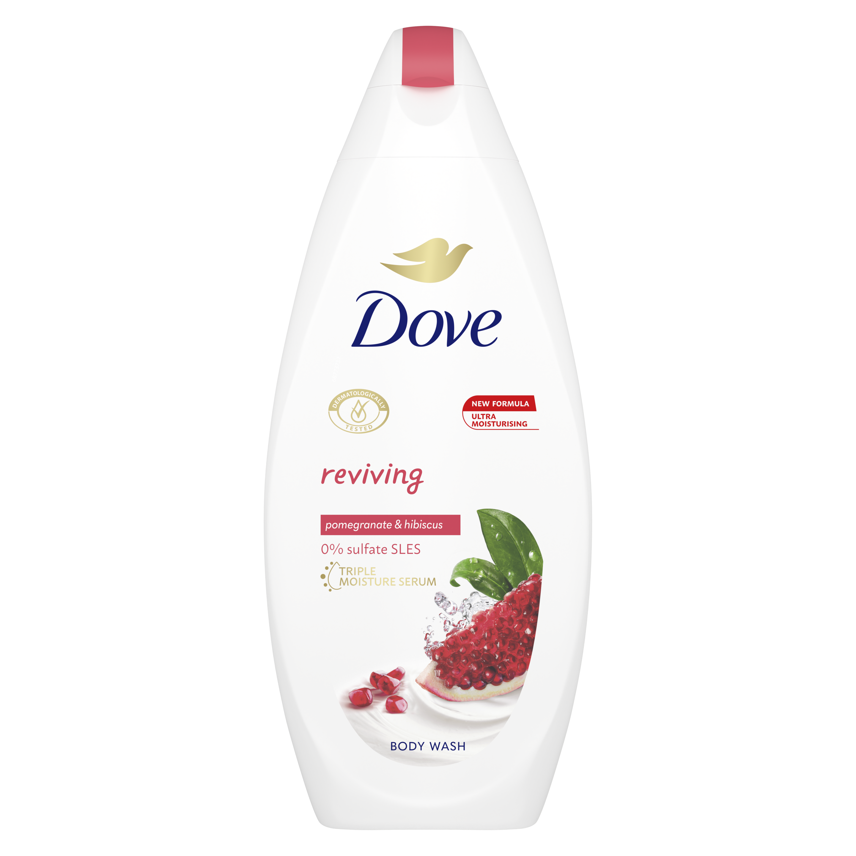 Dove Go Fresh Pomegranate Shower Gel - Shower Cream-Gel