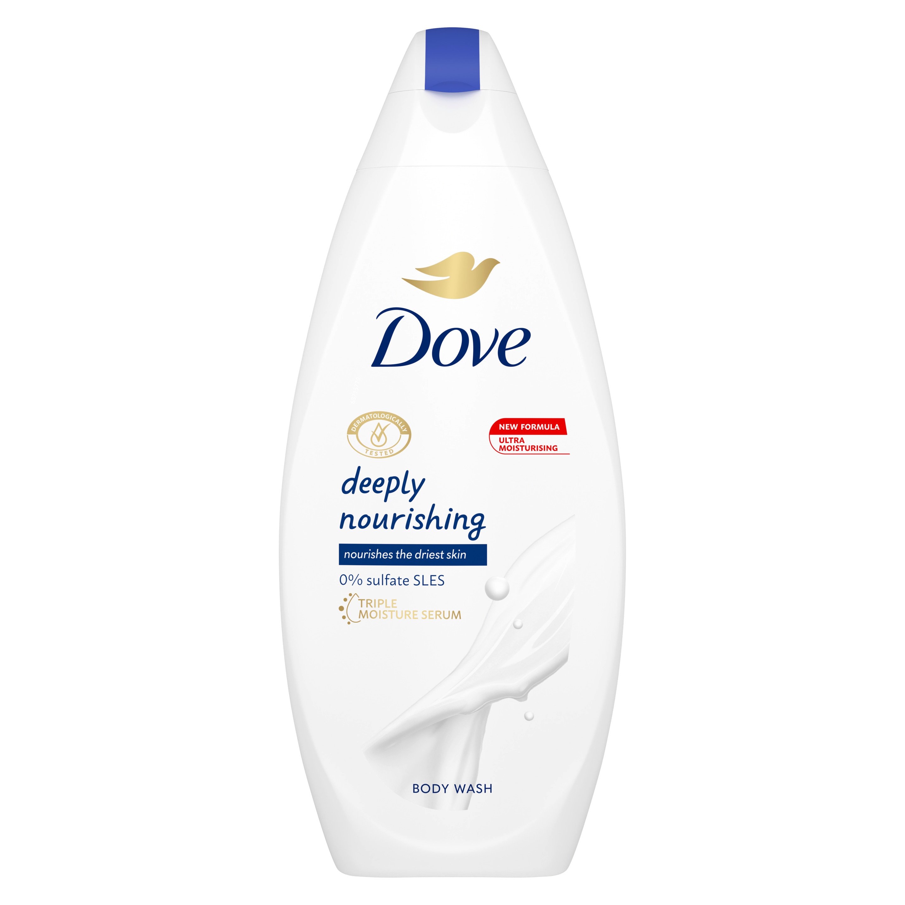 Shea Butter & Warm Vanilla Pampering Body Wash 225ml | Dove