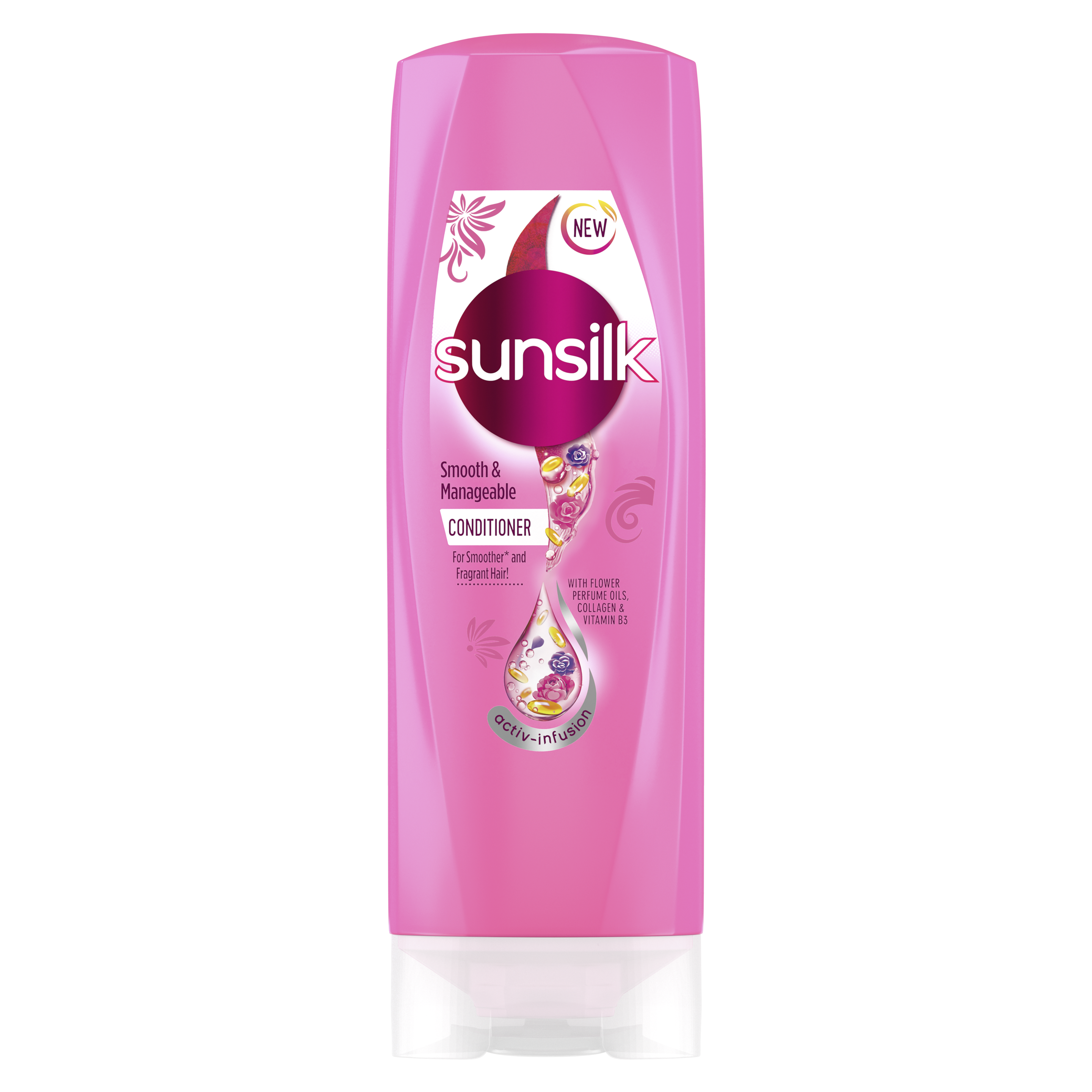 NEW Sunsilk Pink Smooth & Manageable 170ML