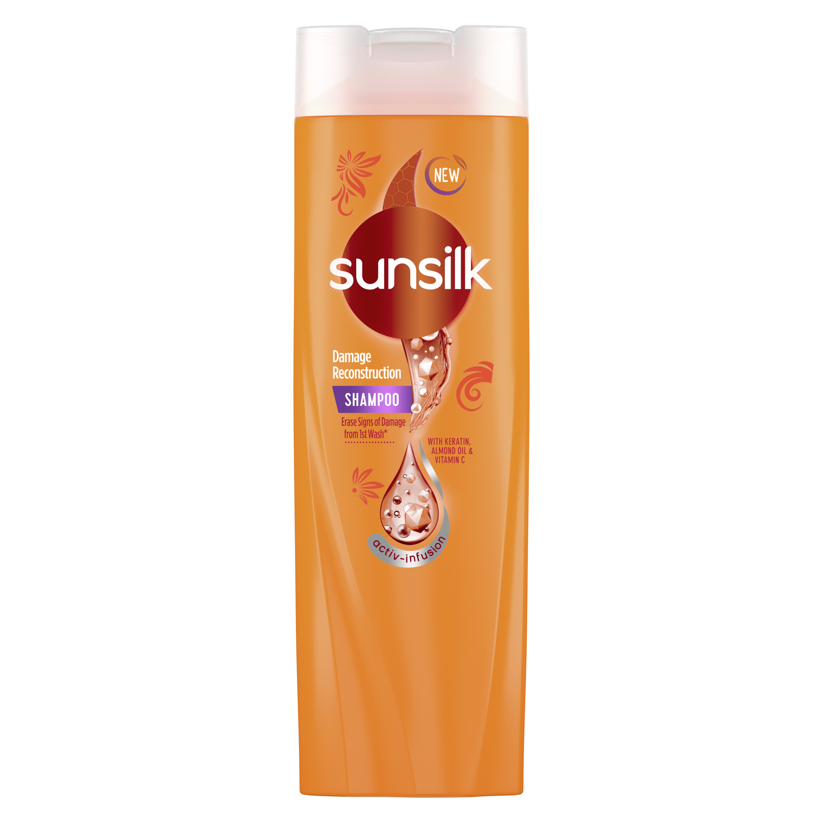 NEW Sunsilk Orange Damage Reconstruction 180ML | Sunsilk Philippines