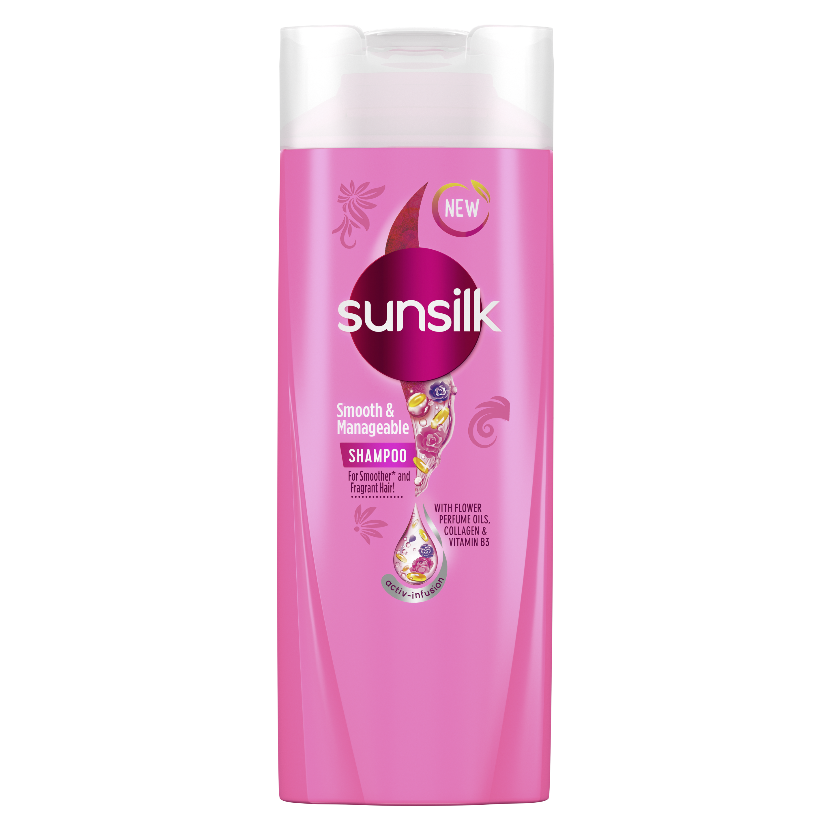 NEW Sunsilk Pink Smooth & Manageable 90ML