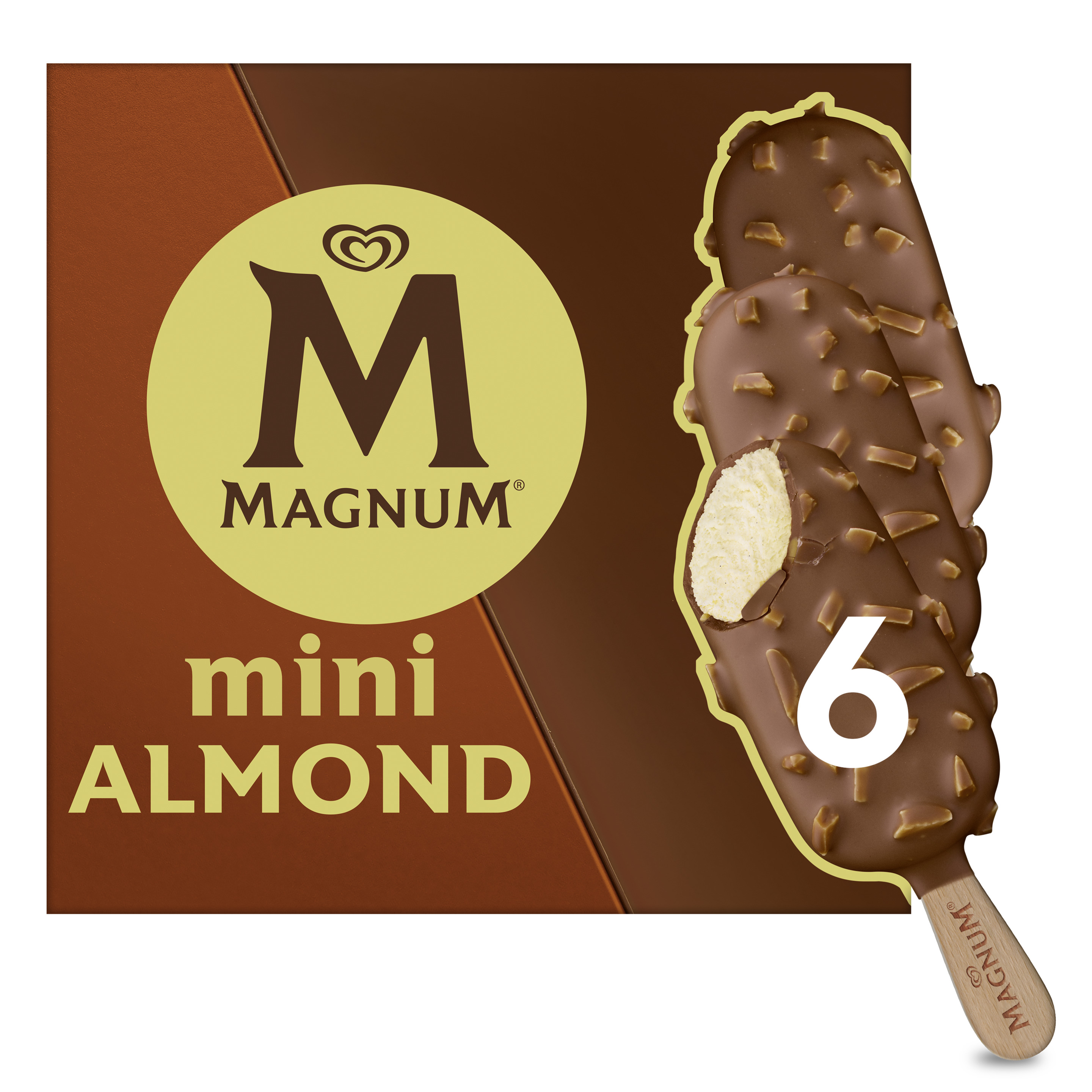 Magnum Mini Almond 6x45ml
