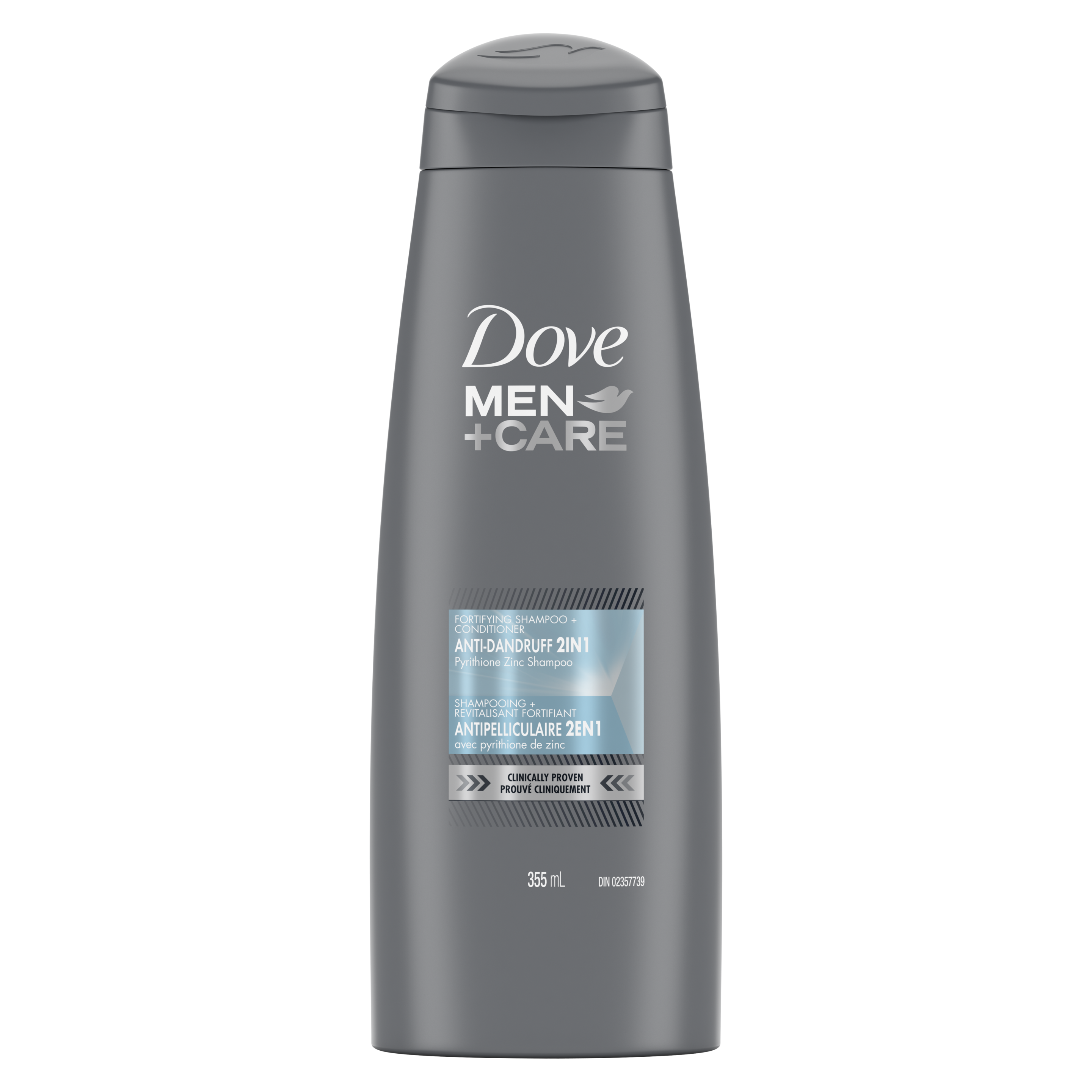 Men+Care Anti-Dandruff Shampoo and Conditioner 355ml Front